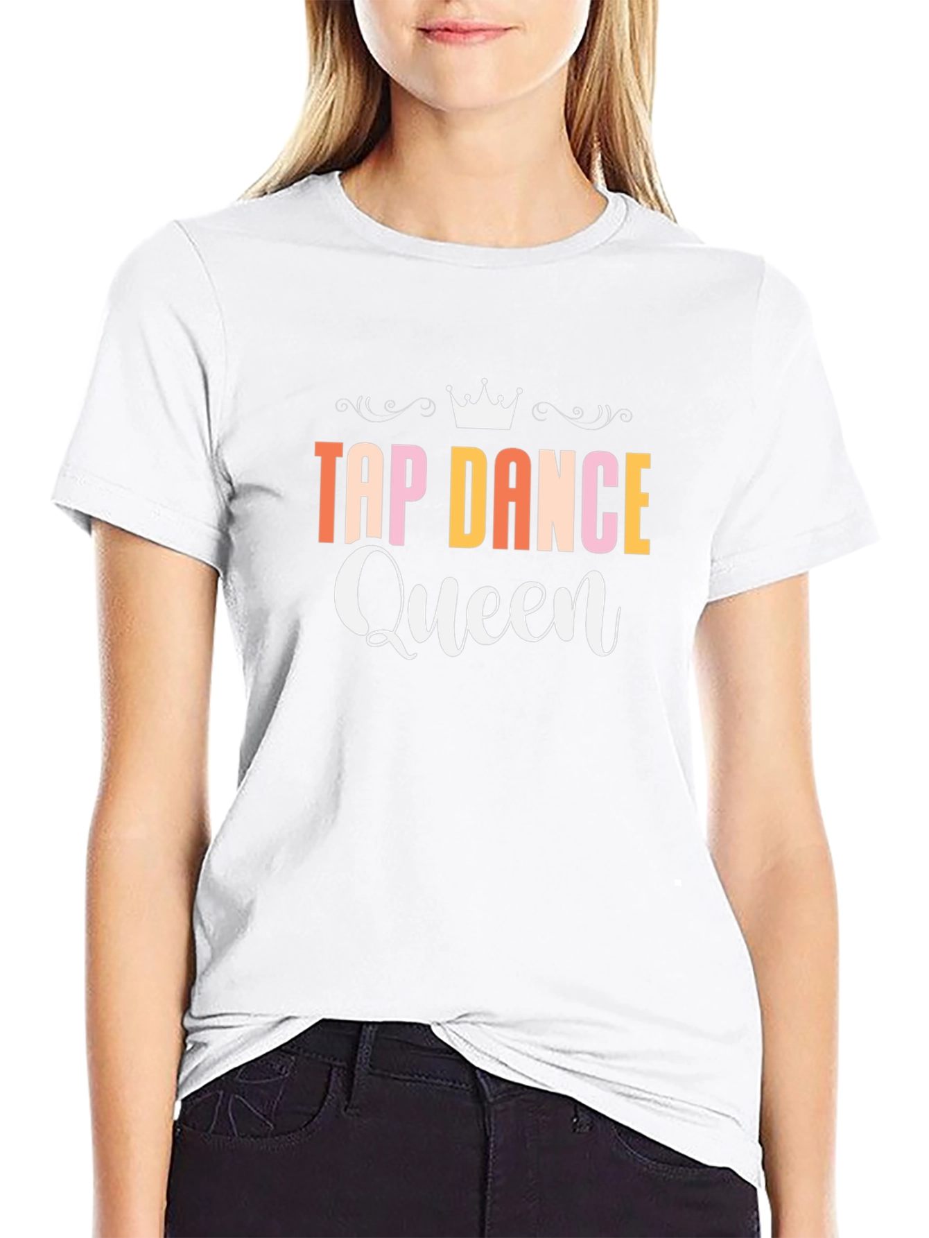 Tap Dance Queen Black T-Shirt