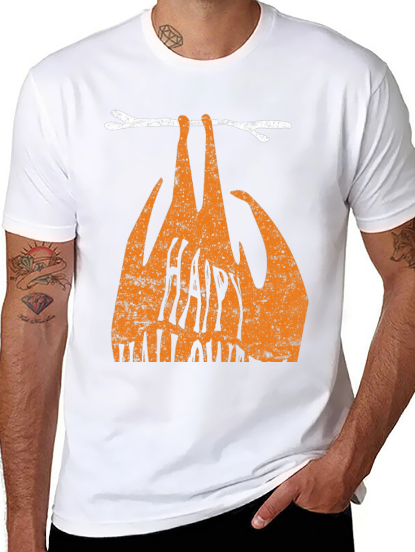 Happy Halloween Sloth Graphic T-Shirt