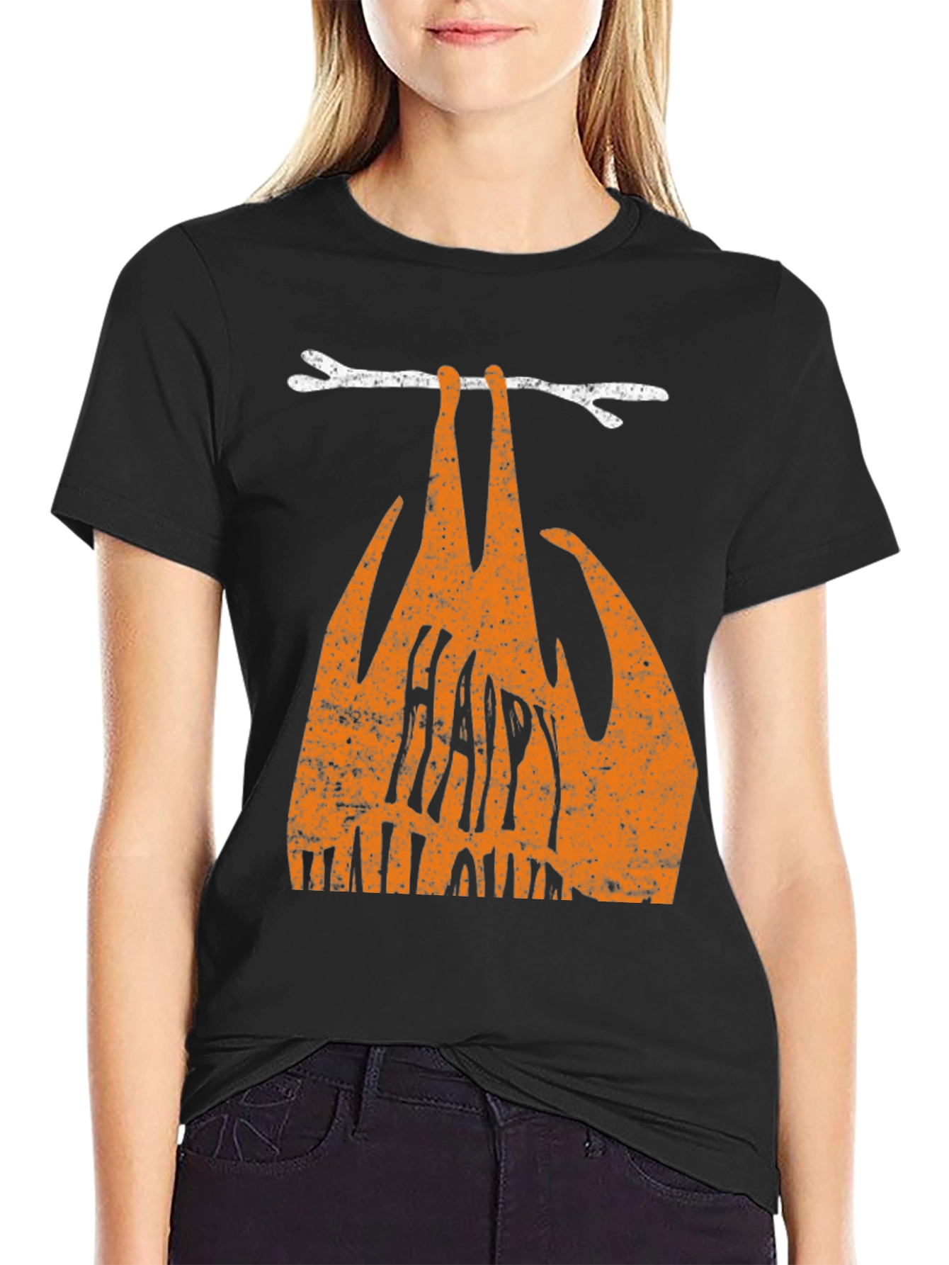 Happy Halloween Sloth Graphic T-Shirt