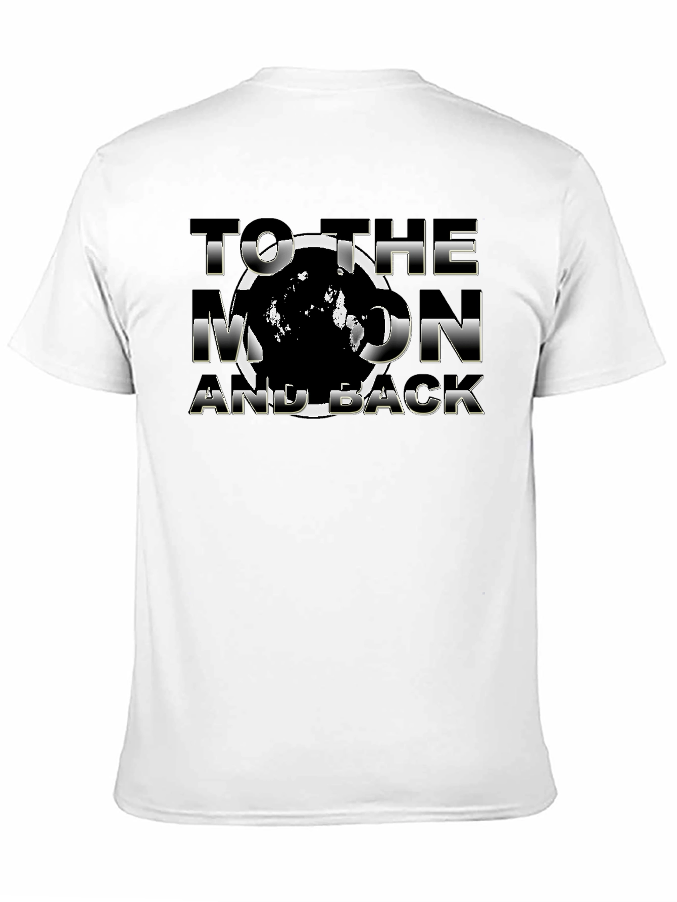 To The Moon And Back Graphic Tee - Black