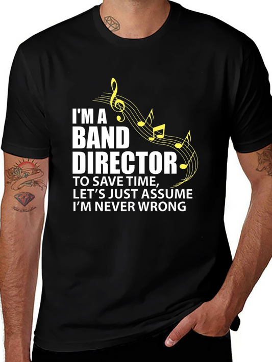 Band Director Novelty T-Shirt