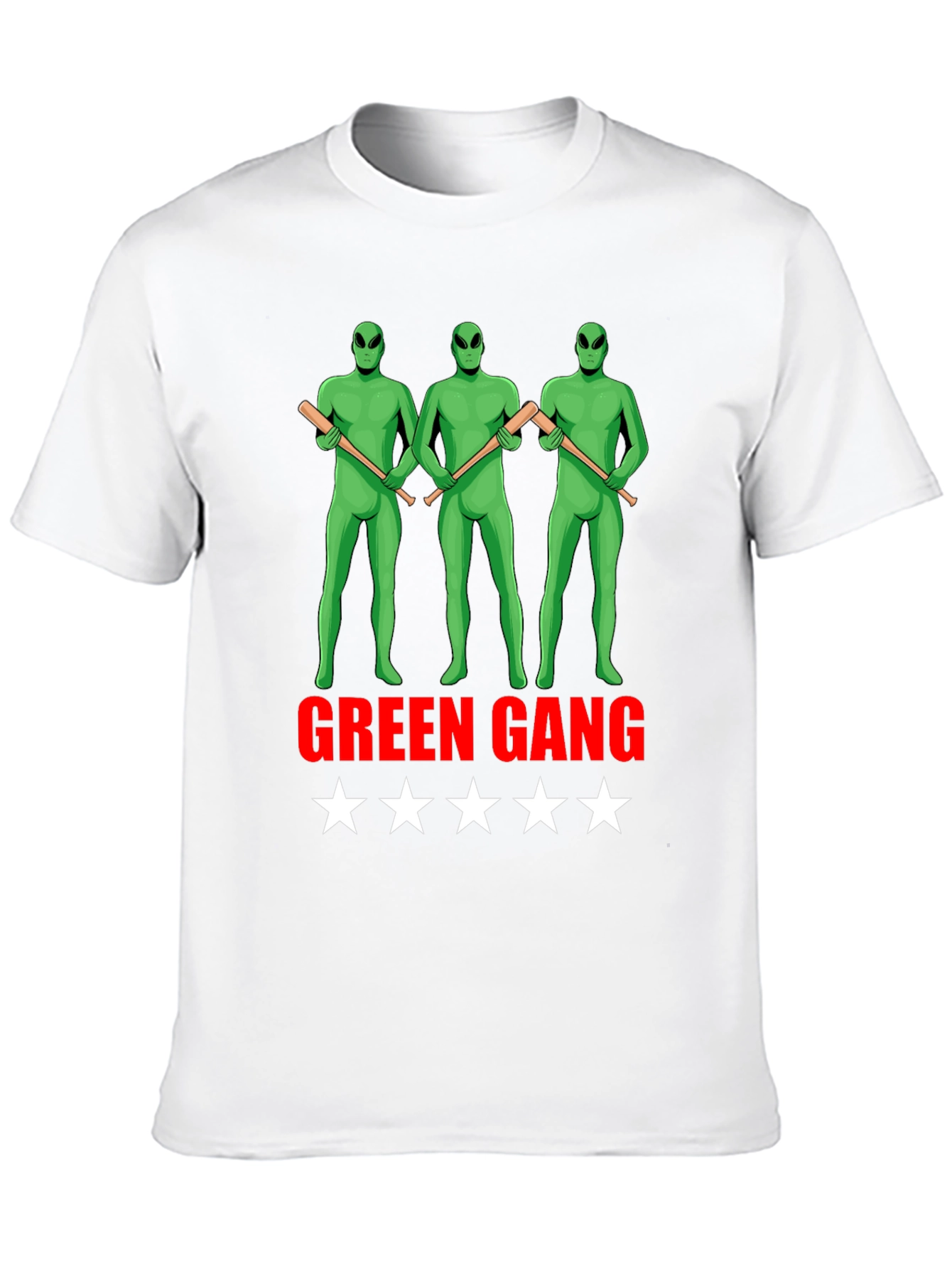 Green Gang Alien Graphic Tee