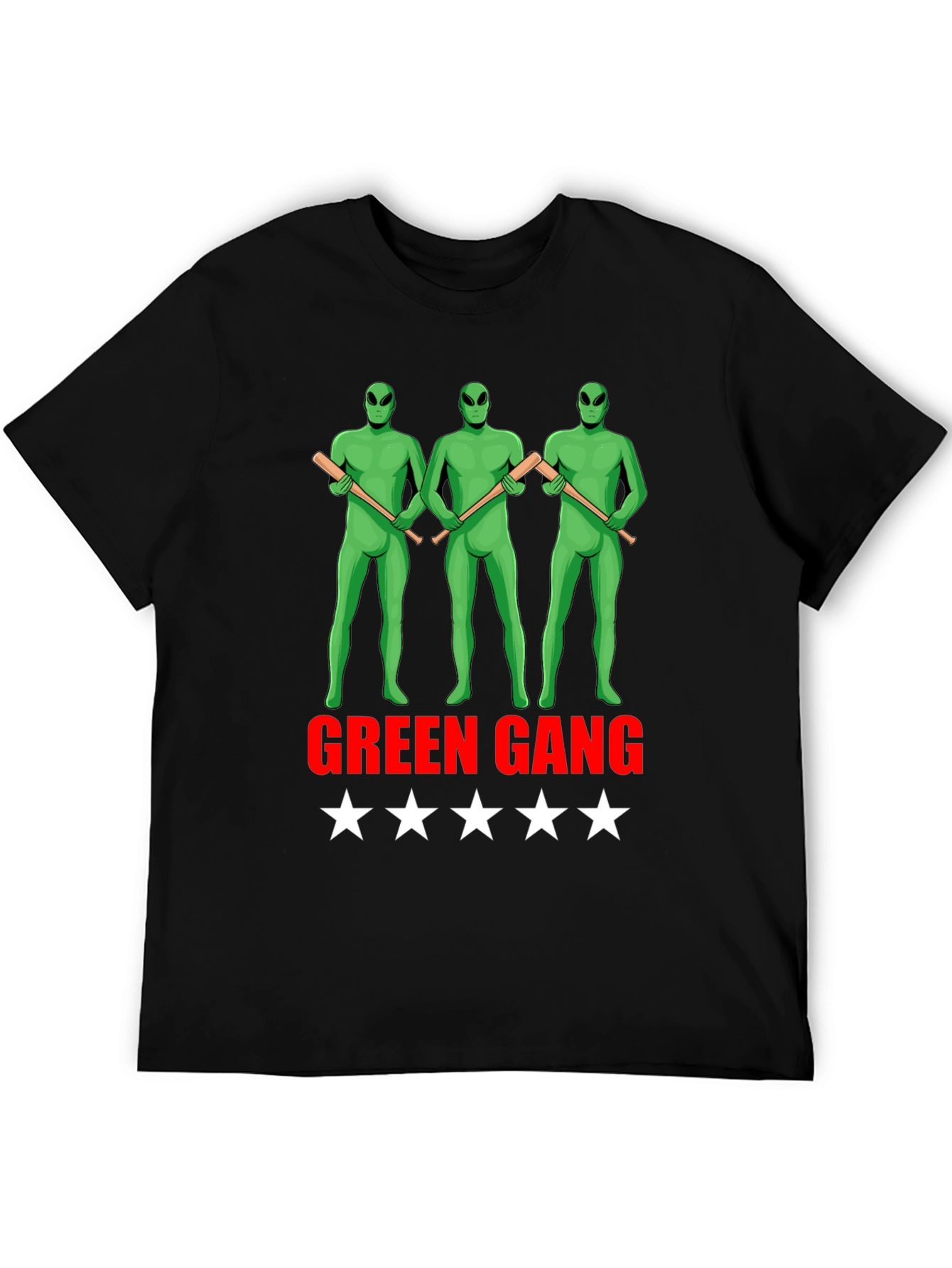 Green Gang Alien Graphic Tee