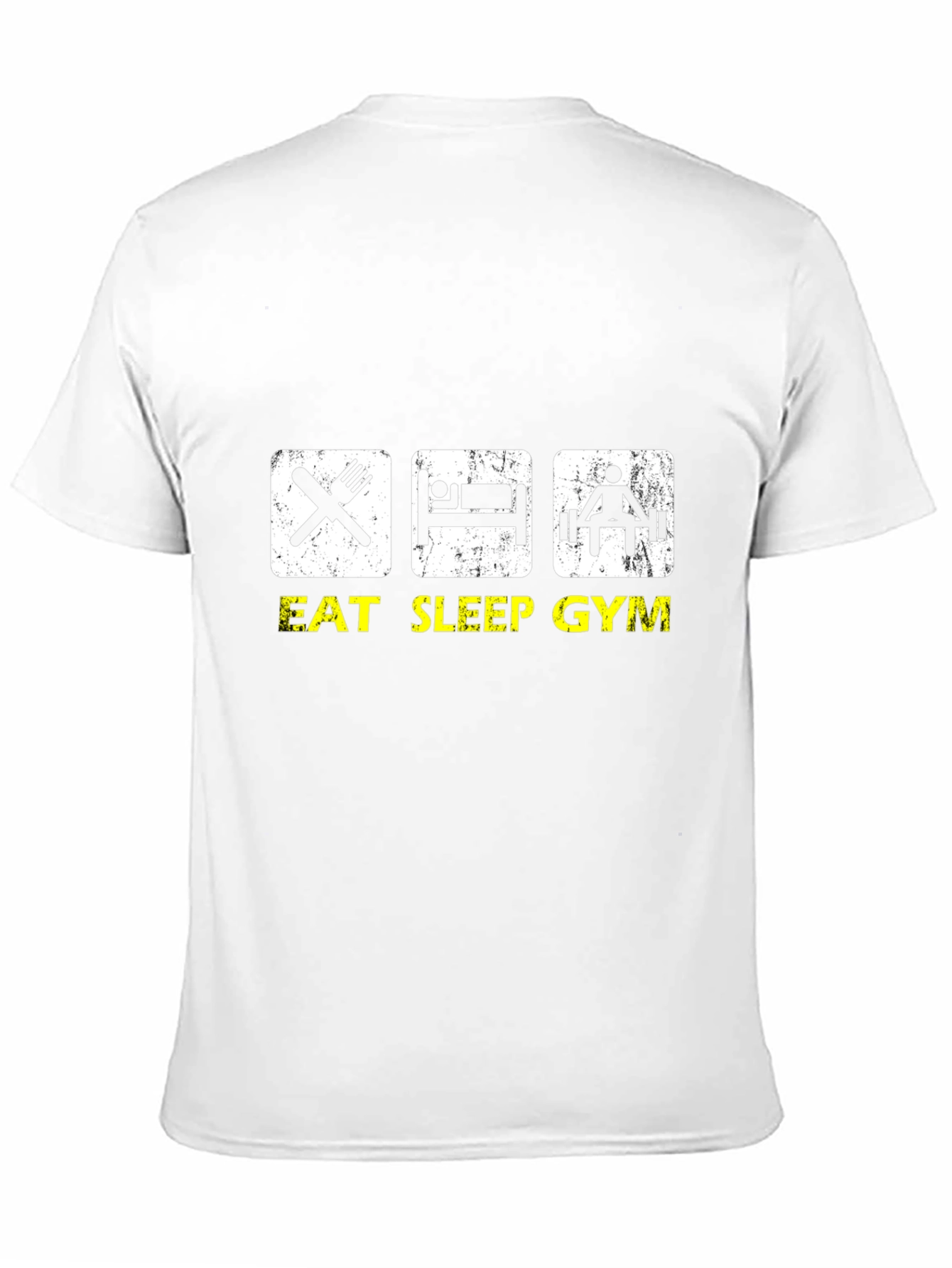 Eat Sleep Gym Black T-Shirt