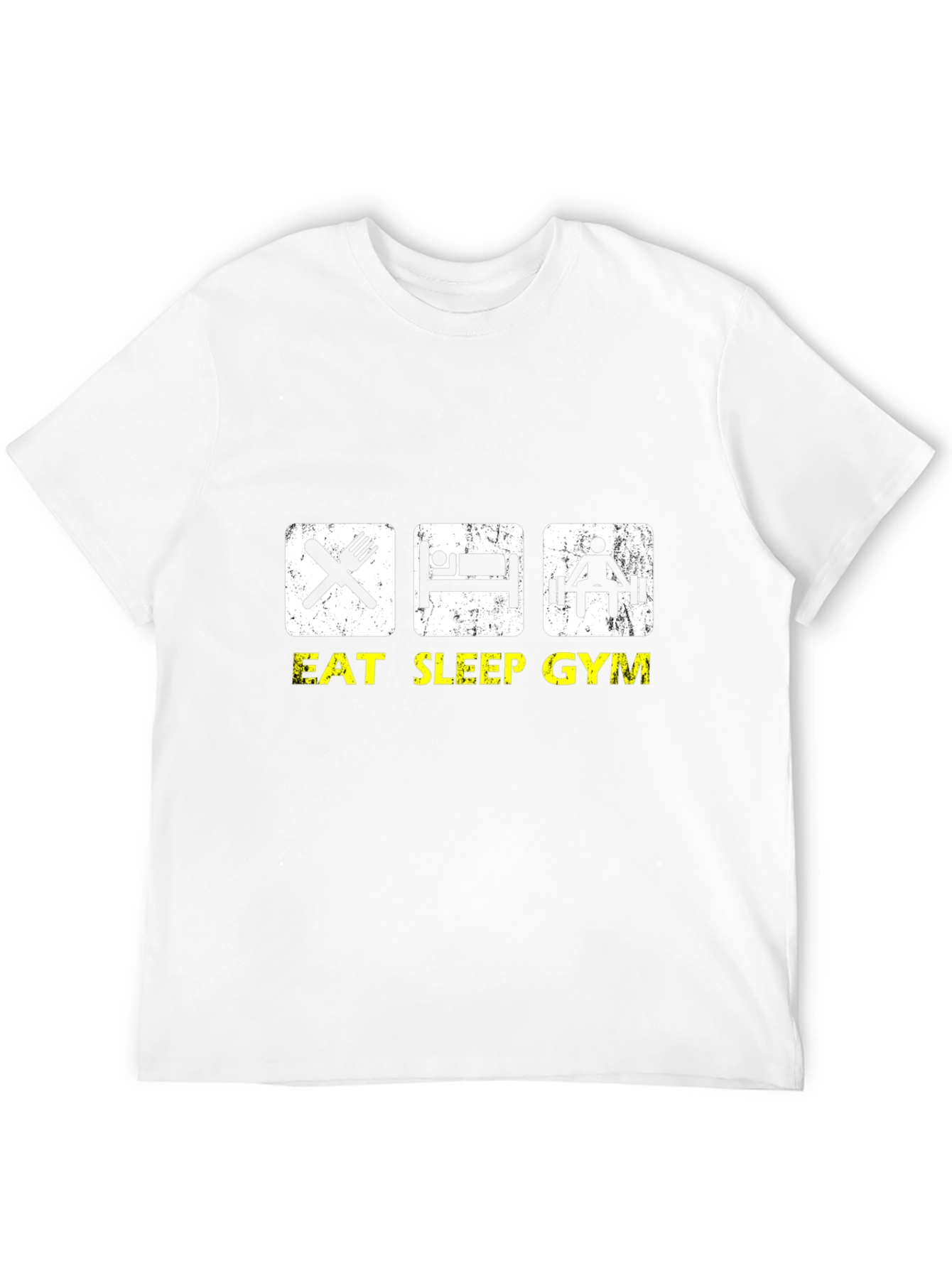 Eat Sleep Gym Black T-Shirt