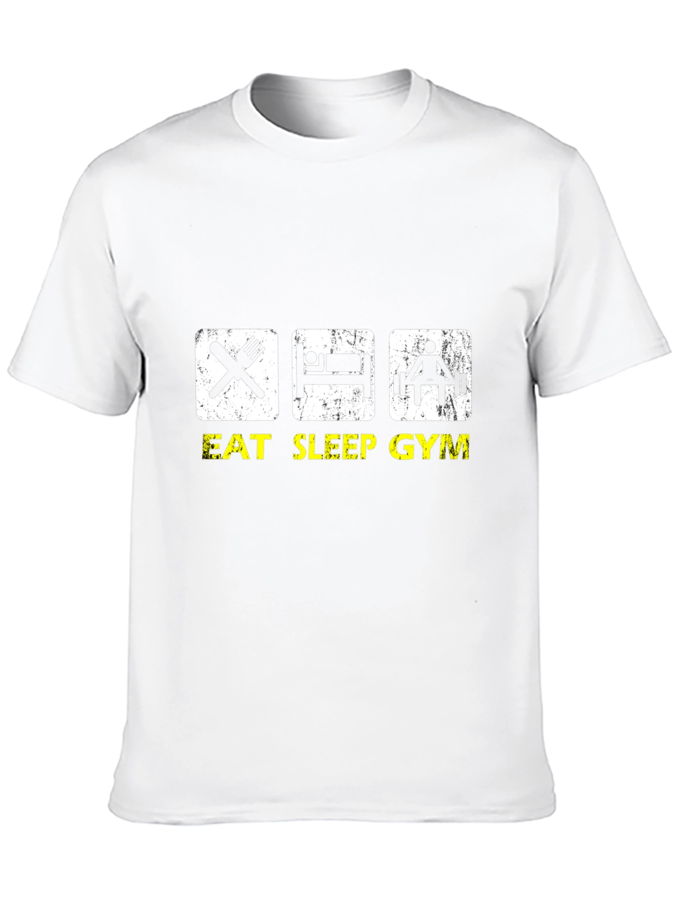 Eat Sleep Gym Black T-Shirt