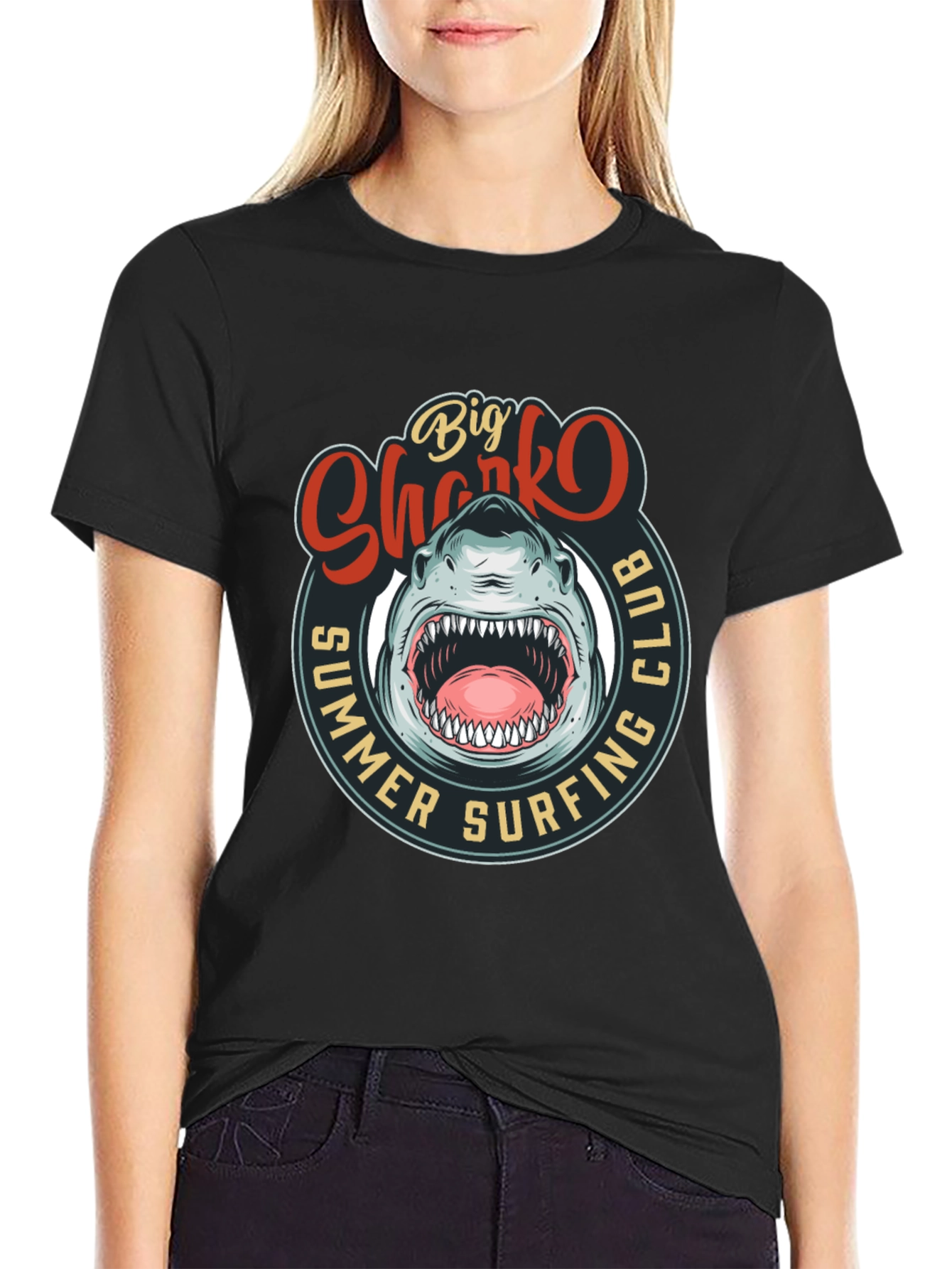 Big Sharko Summer Surfing Club Tee