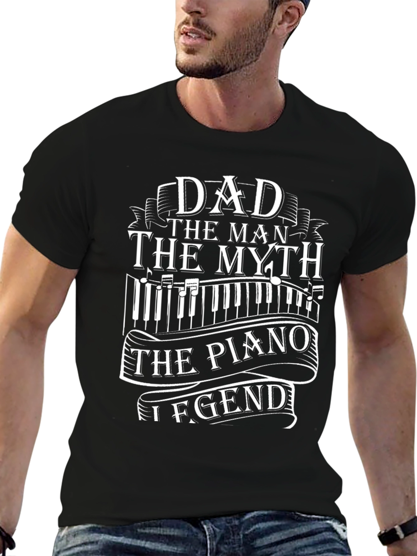 Dad Piano Legend T-Shirt
