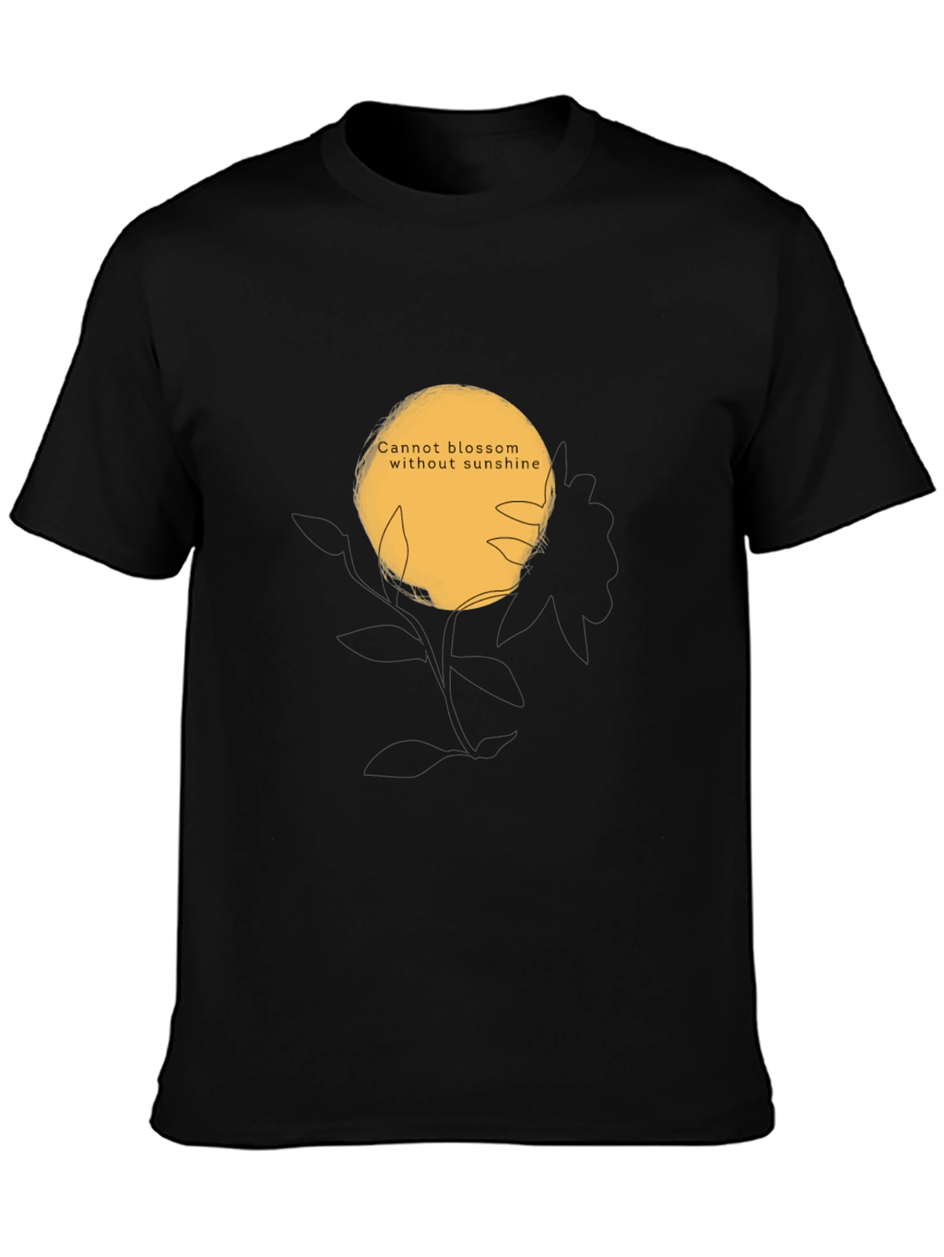 Sunshine Blossom Graphic T-Shirt