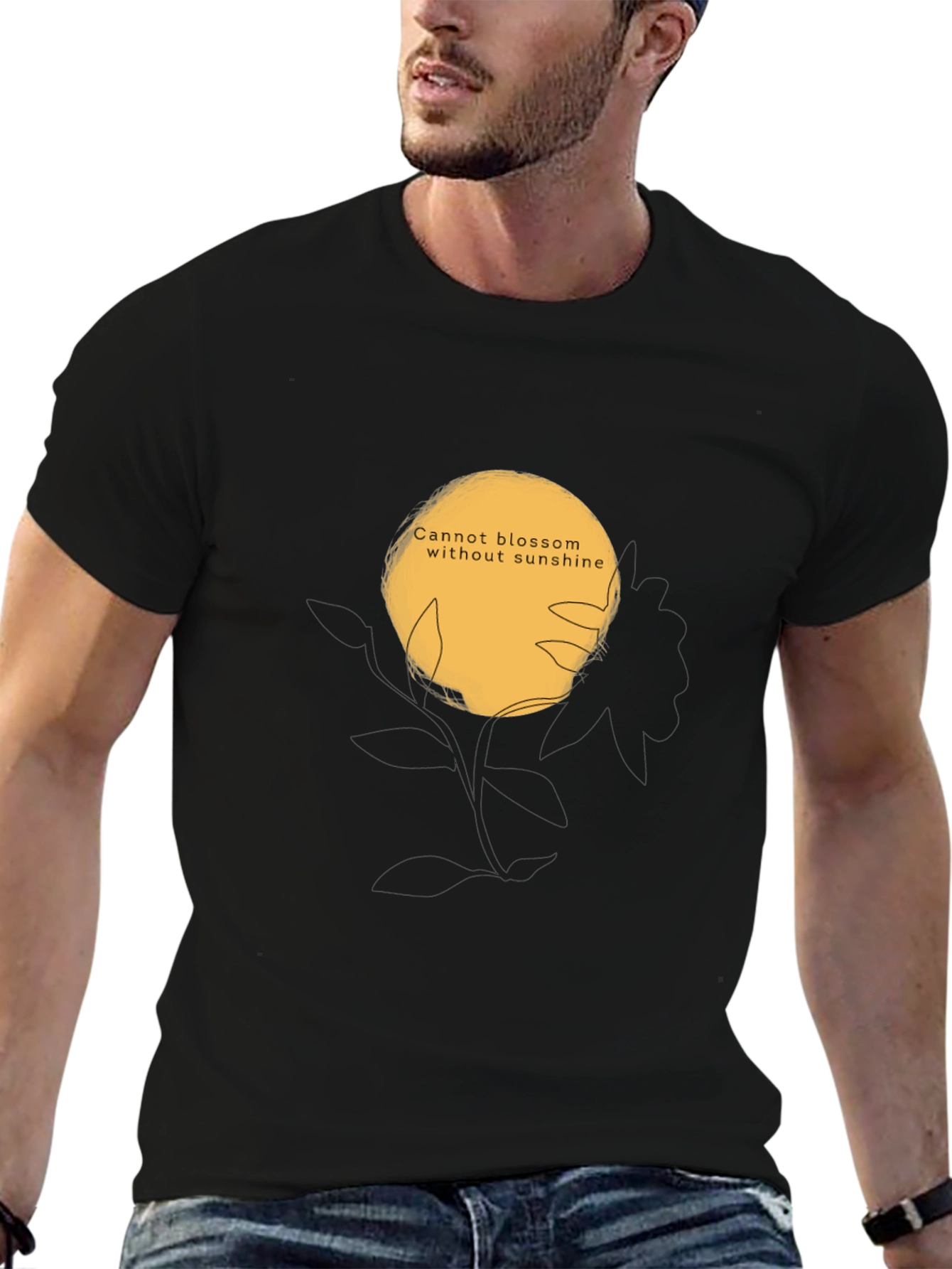 Sunshine Blossom Graphic T-Shirt
