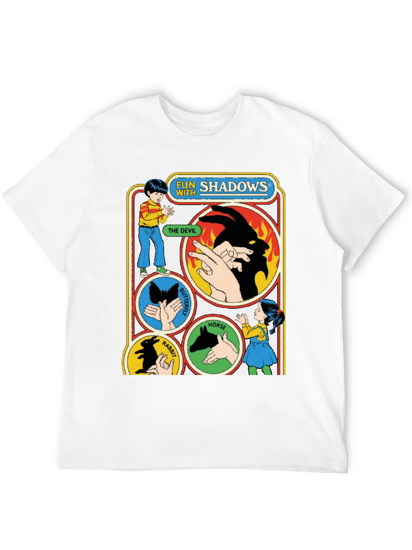 Fun with Shadows Graphic T-Shirt