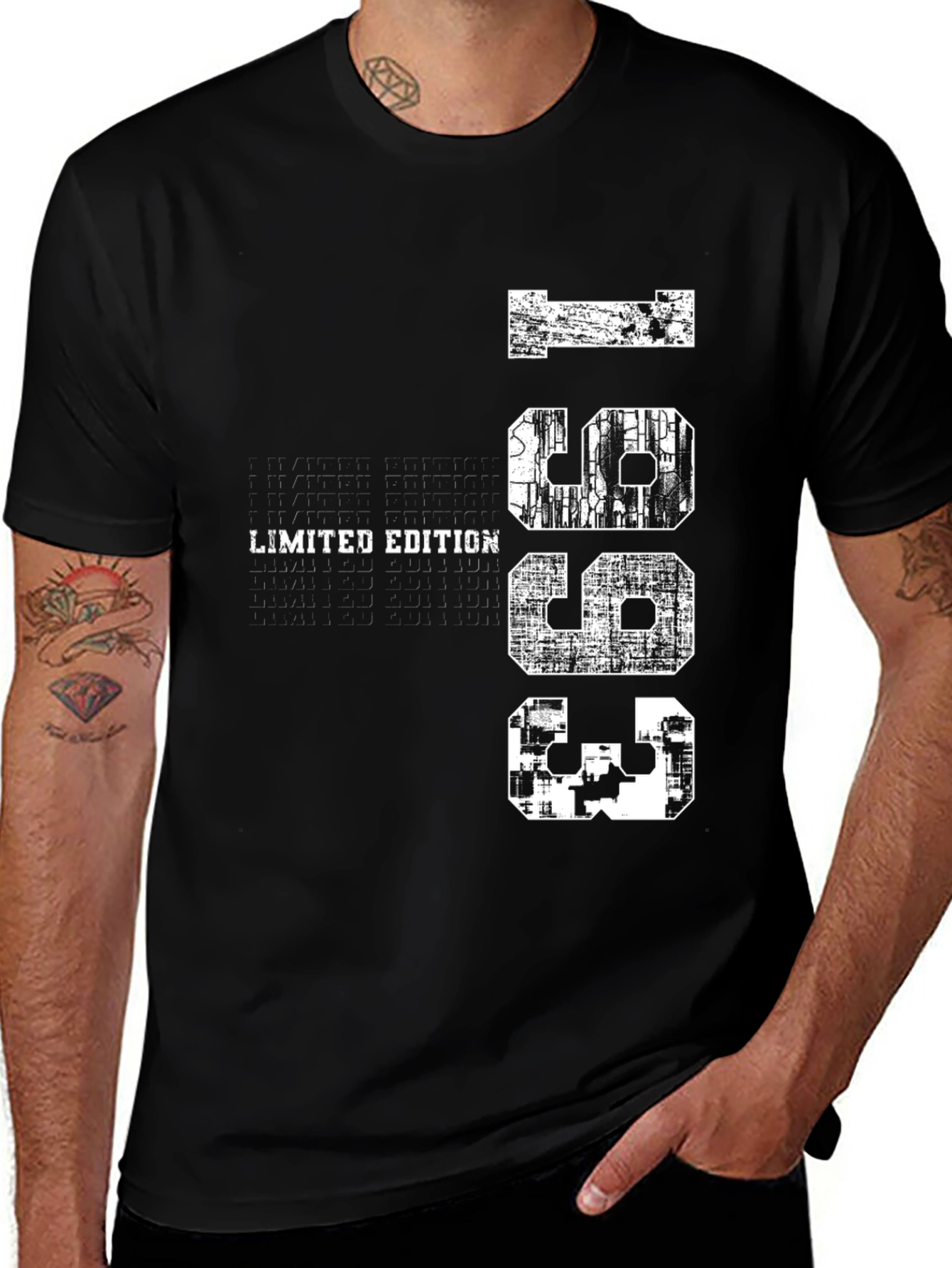 Limited Edition 1993 T-Shirt - Distressed Design
