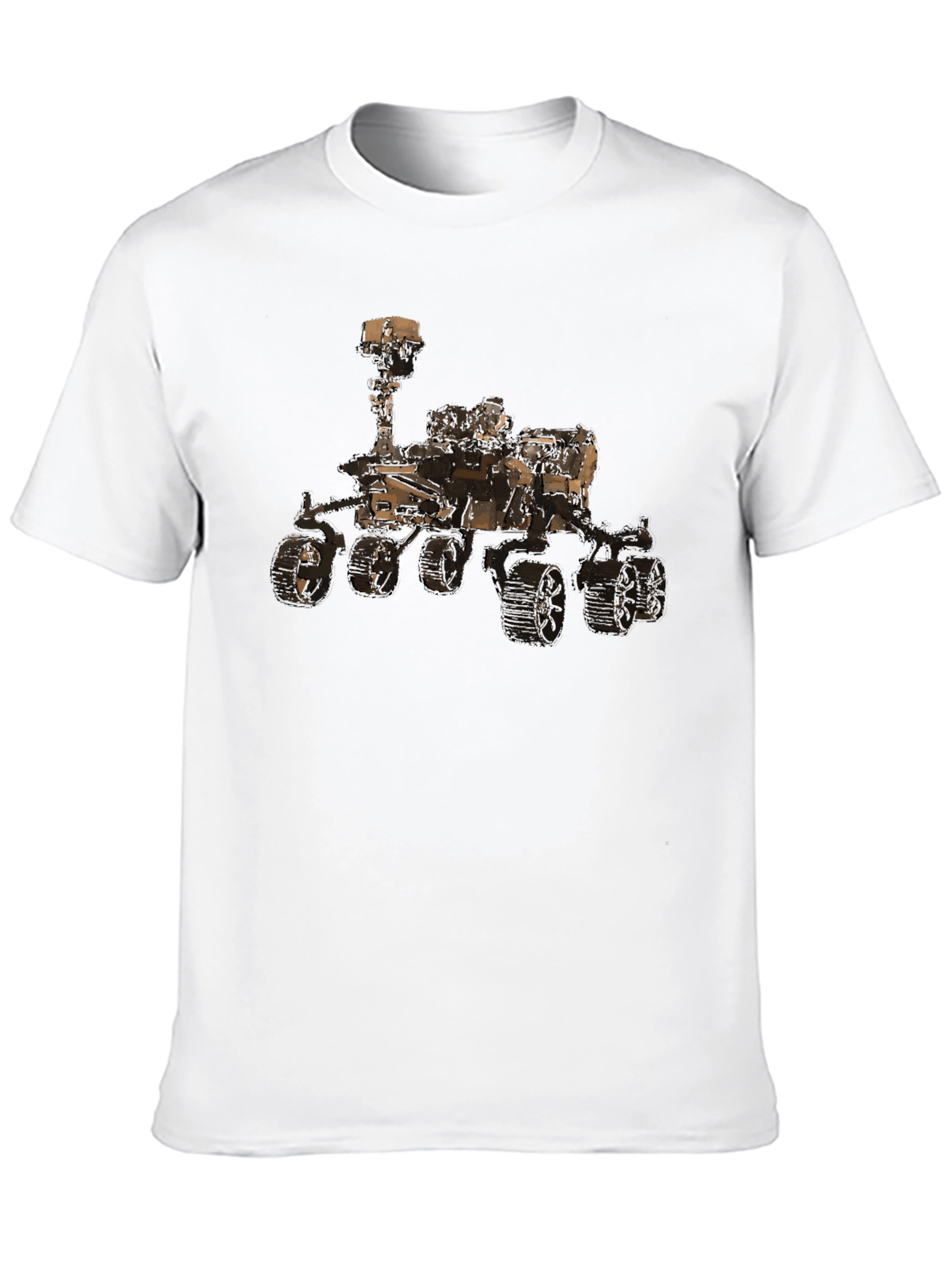 Mars Rover Graphic Tee - Space Exploration T-Shirt