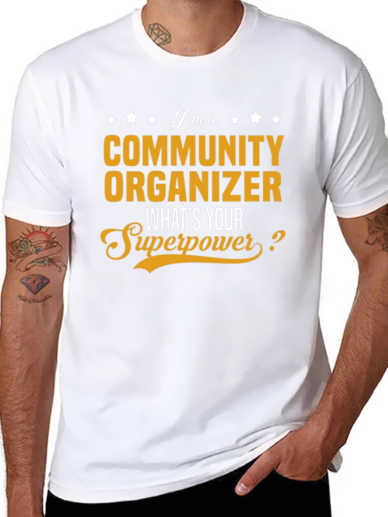 Community Organizer Superpower T-Shirt
