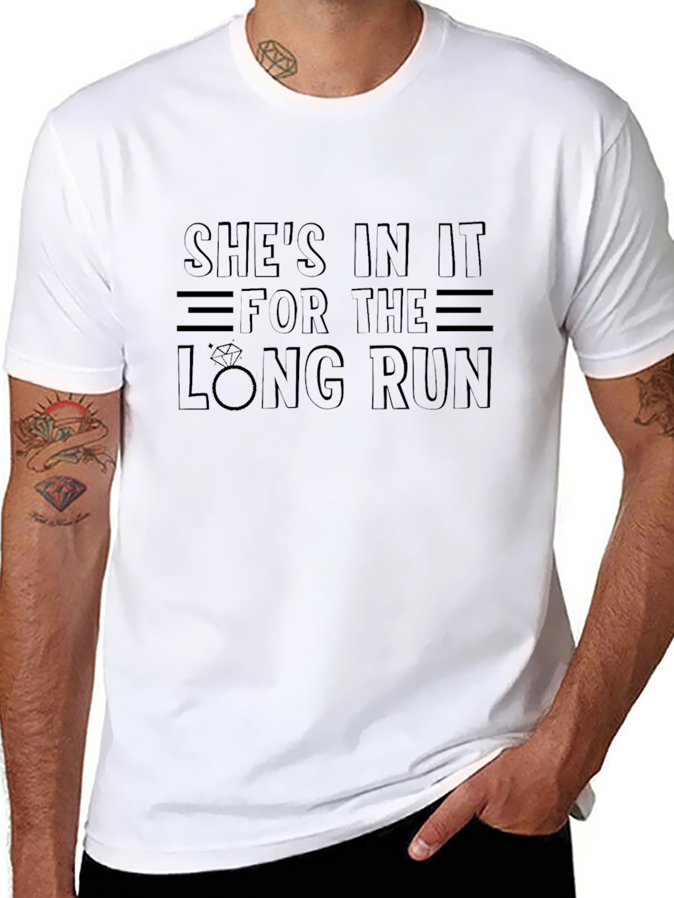 Shes in it For The Long Run T-Shirt