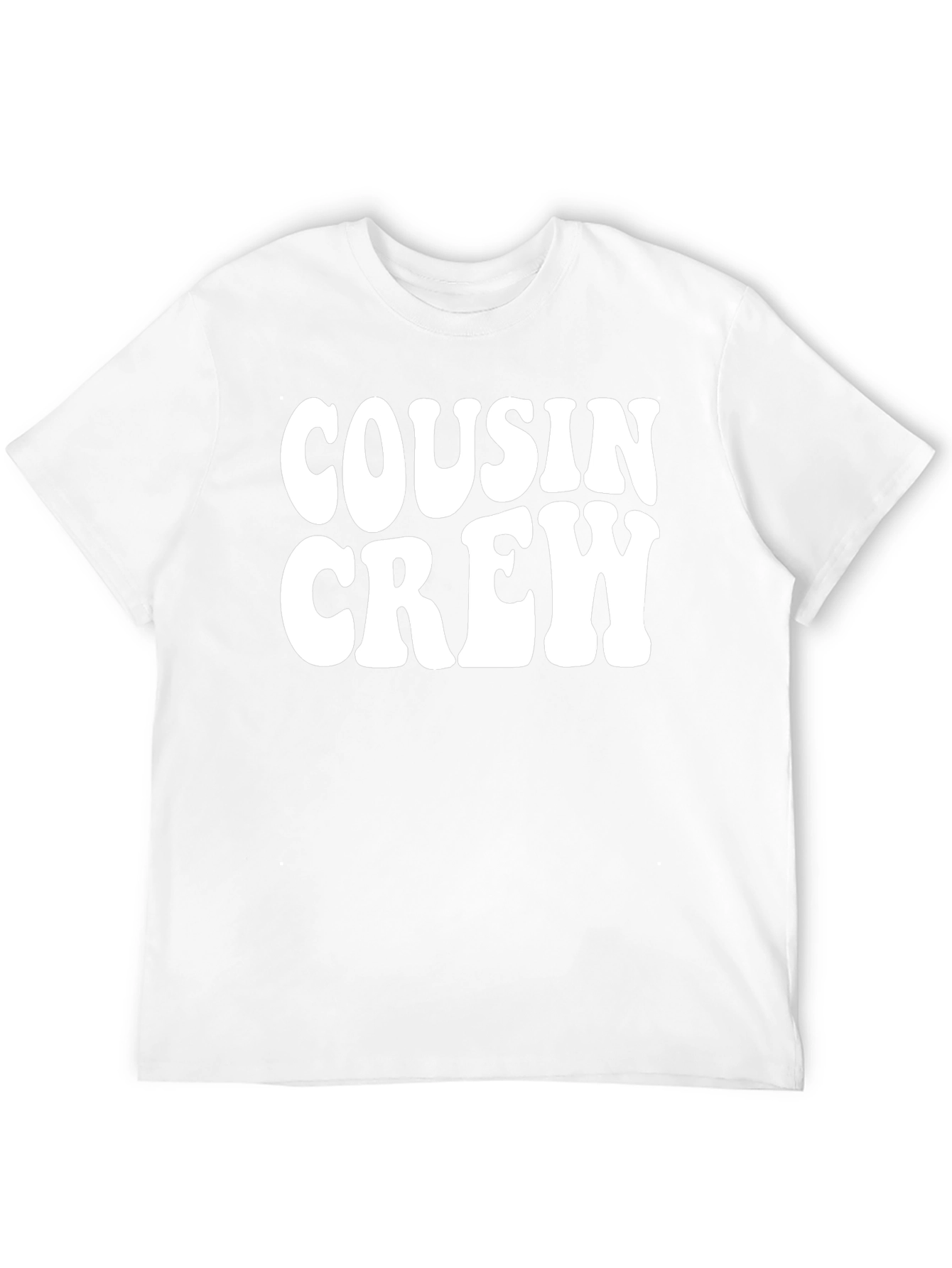 Cousin Crew Black Graphic T-Shirt