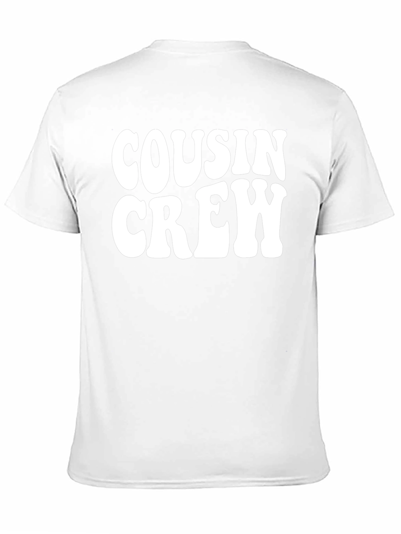 Cousin Crew Black Graphic T-Shirt