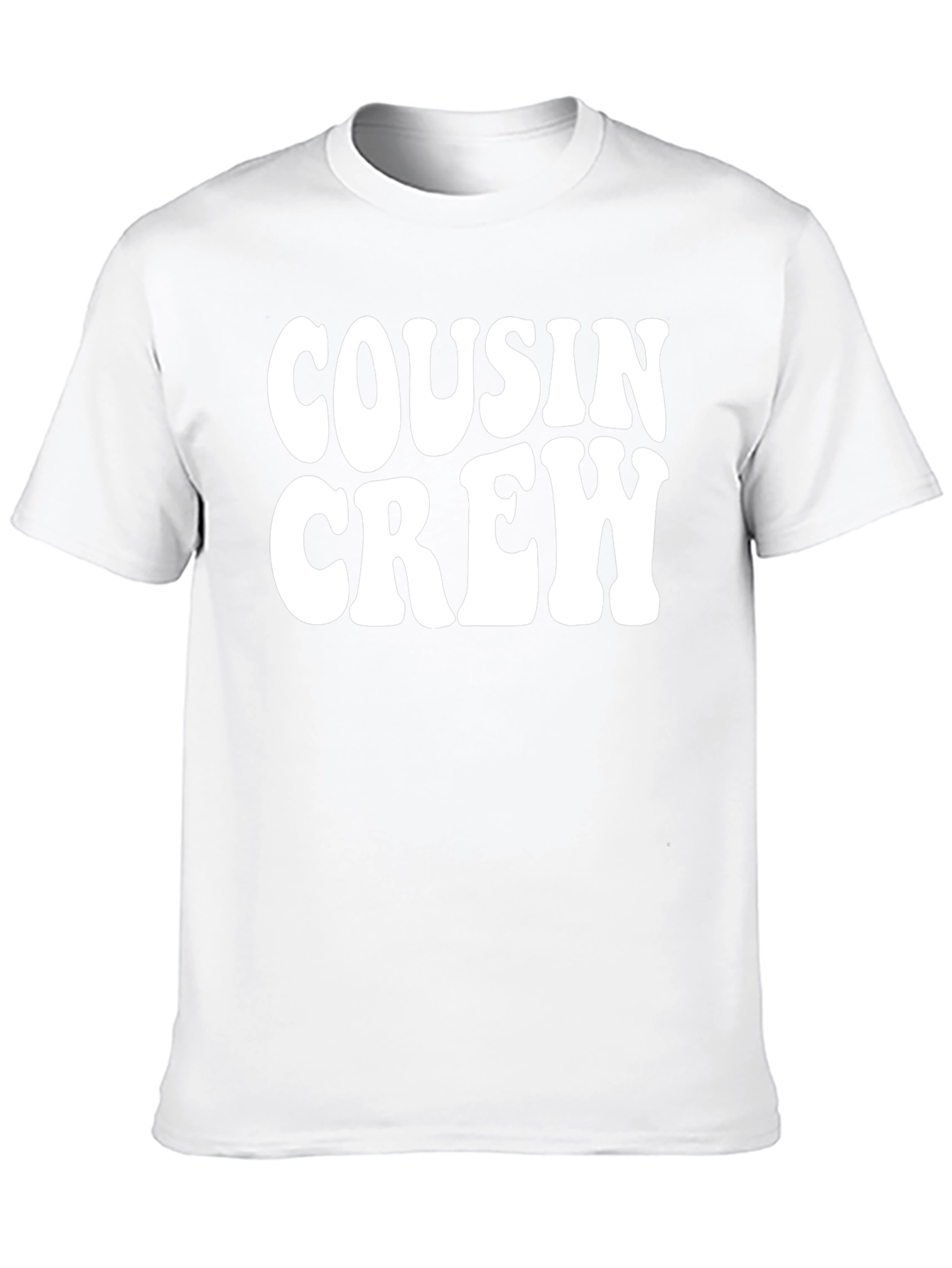 Cousin Crew Black Graphic T-Shirt