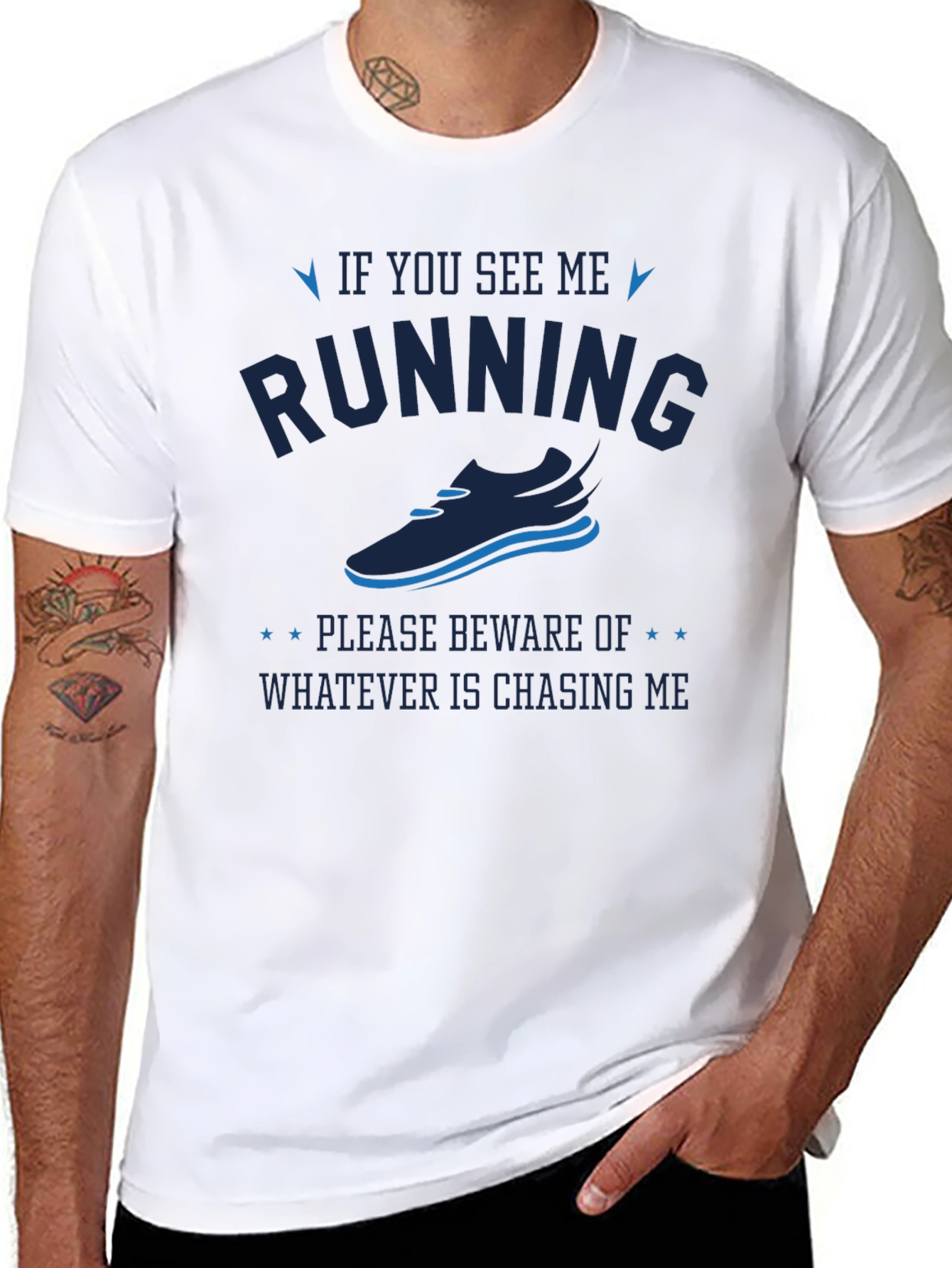 If You See Me Running T-Shirt