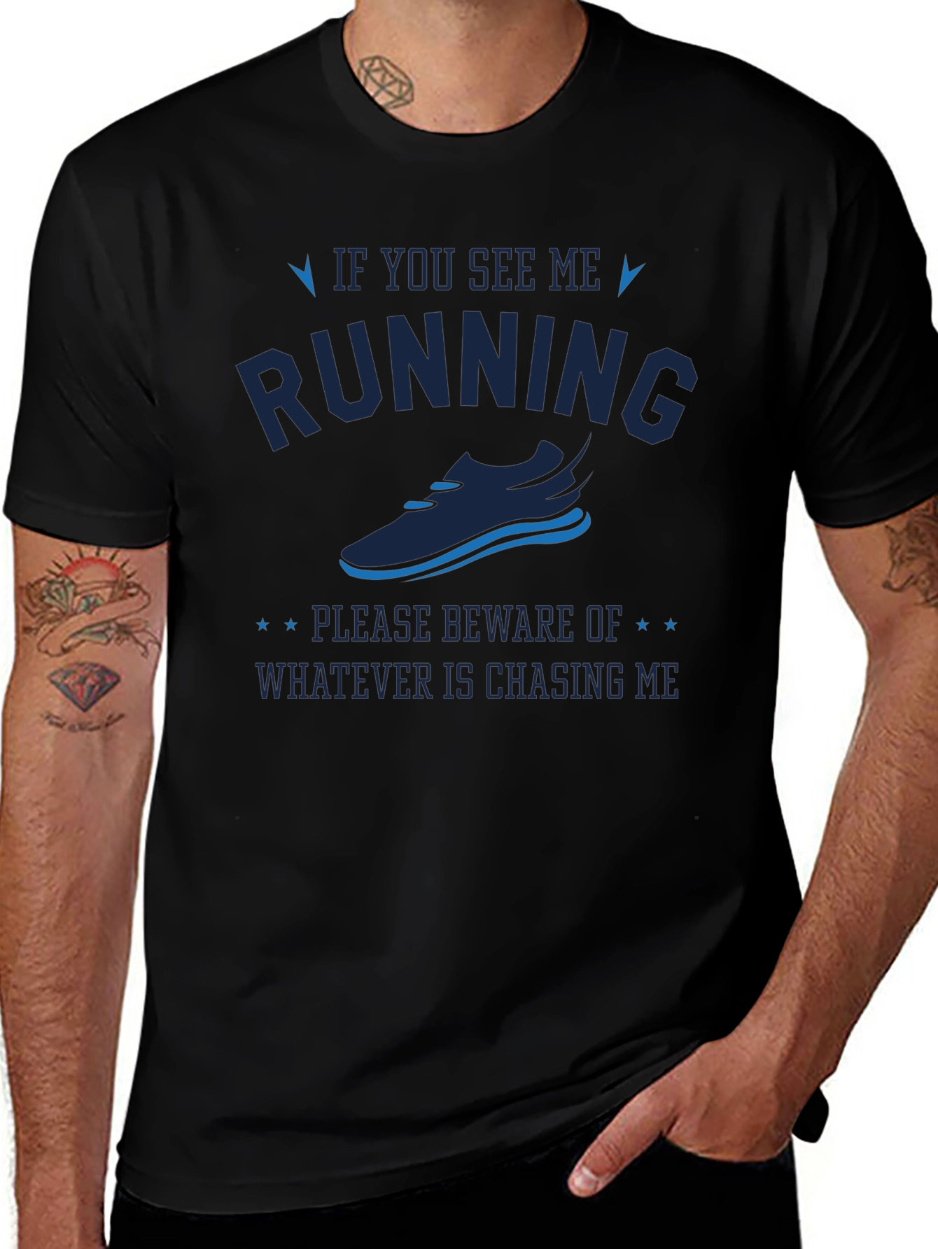 If You See Me Running T-Shirt