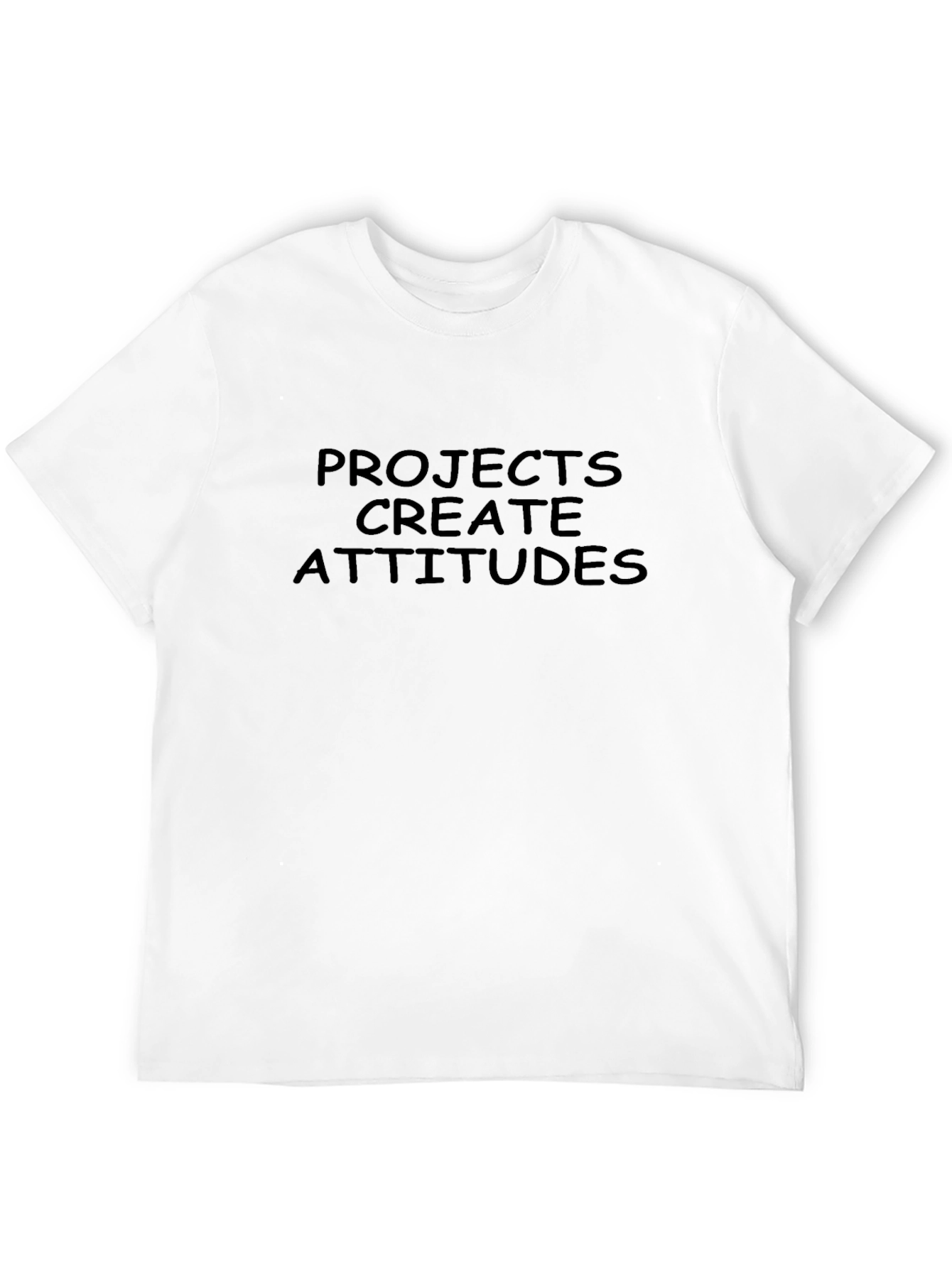 Projects Create Attitudes Black T-Shirt