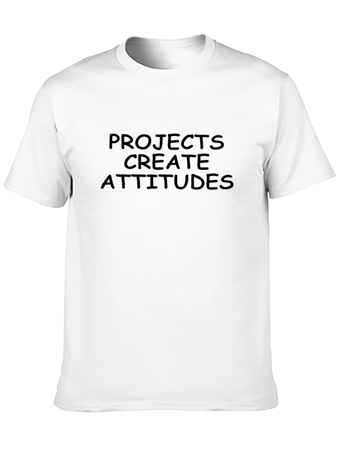 Projects Create Attitudes Black T-Shirt