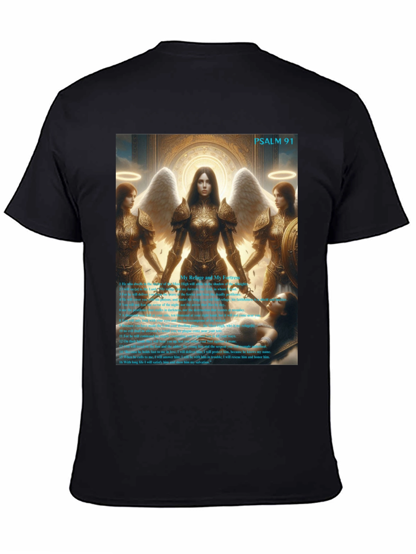 Psalm 91 Angelic Protection T-Shirt