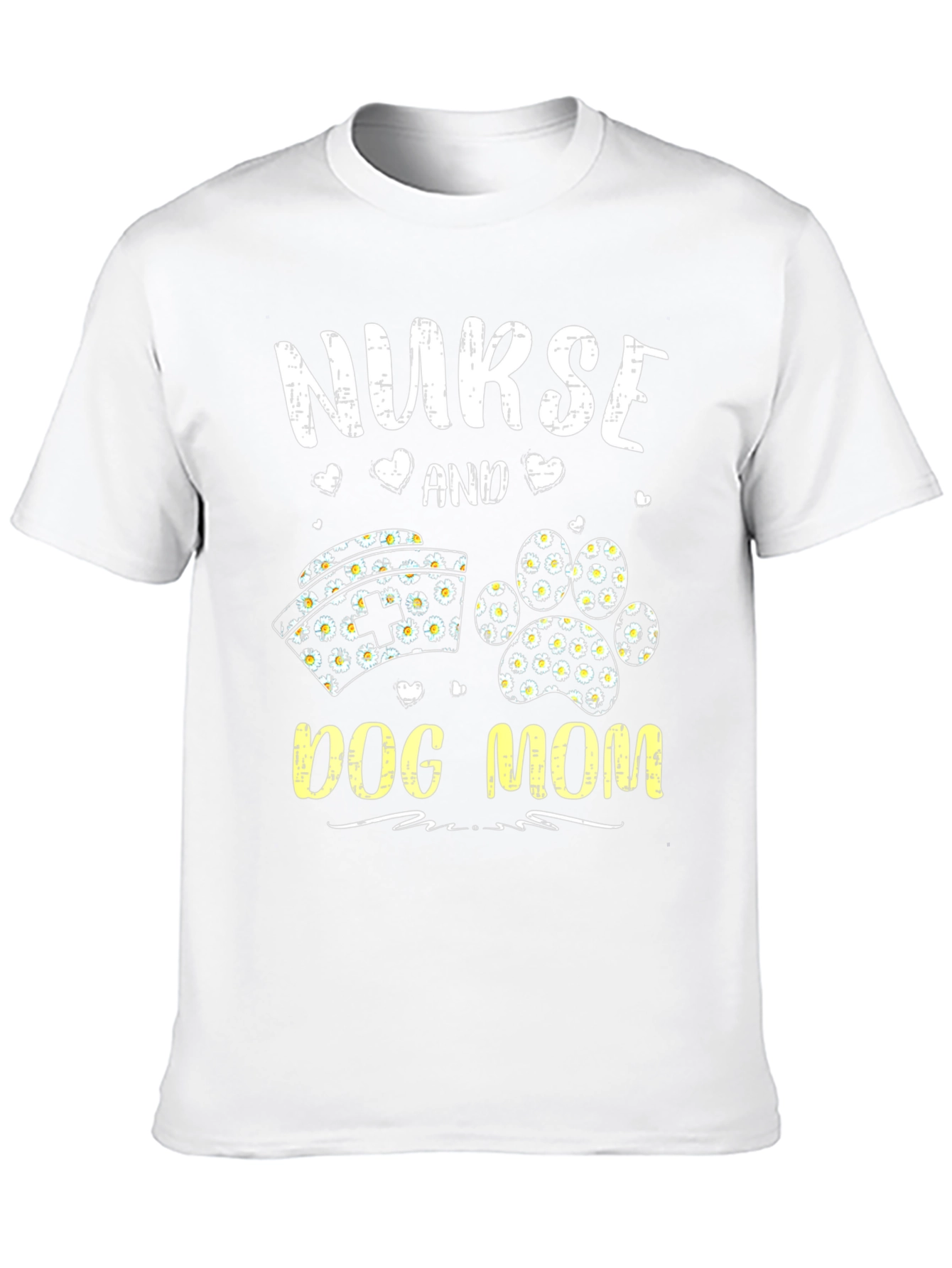 Nurse and Dog Mom Graphic Tee