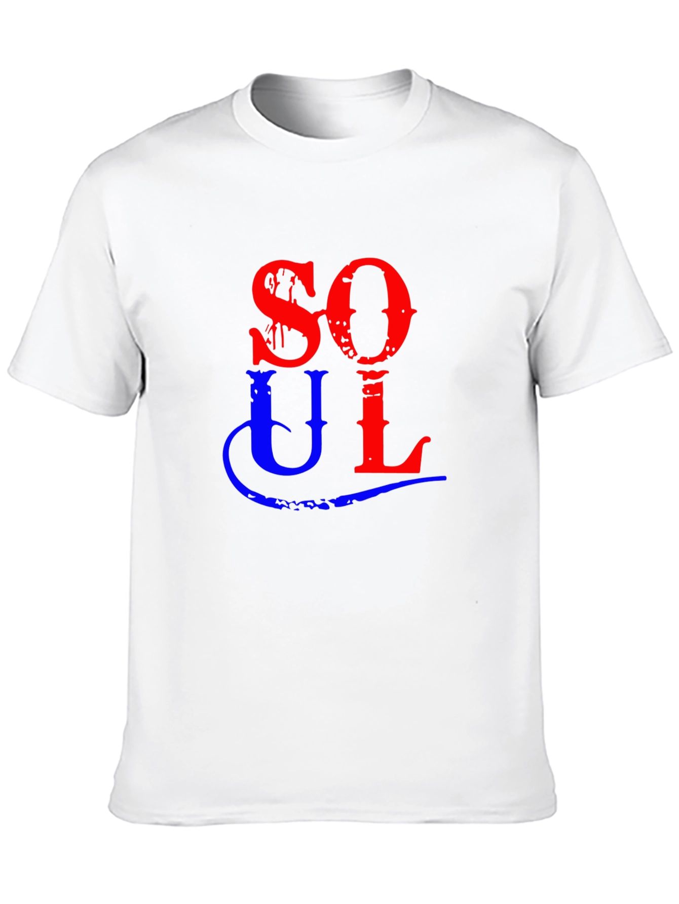 Soul Graphic Tee - Black Cotton Shirt