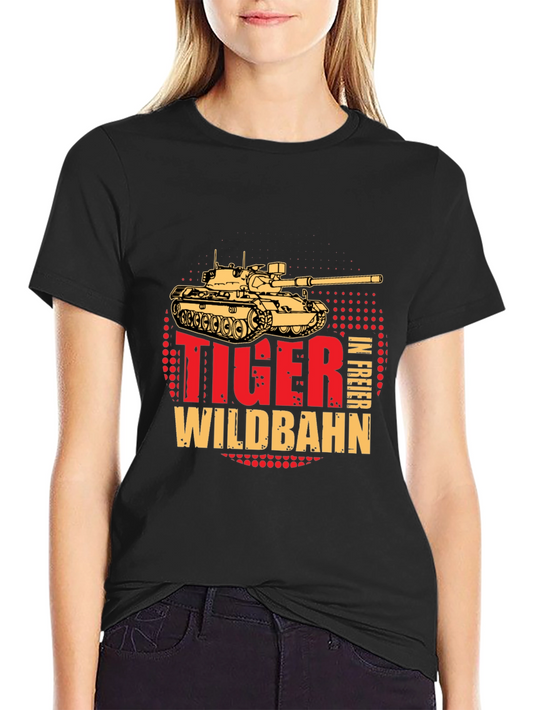 Tiger Tank Wildbahn Graphic Tee - Black