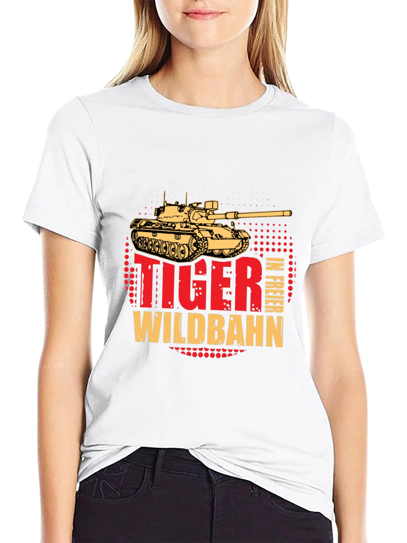 Tiger Tank Wildbahn Graphic Tee - Black