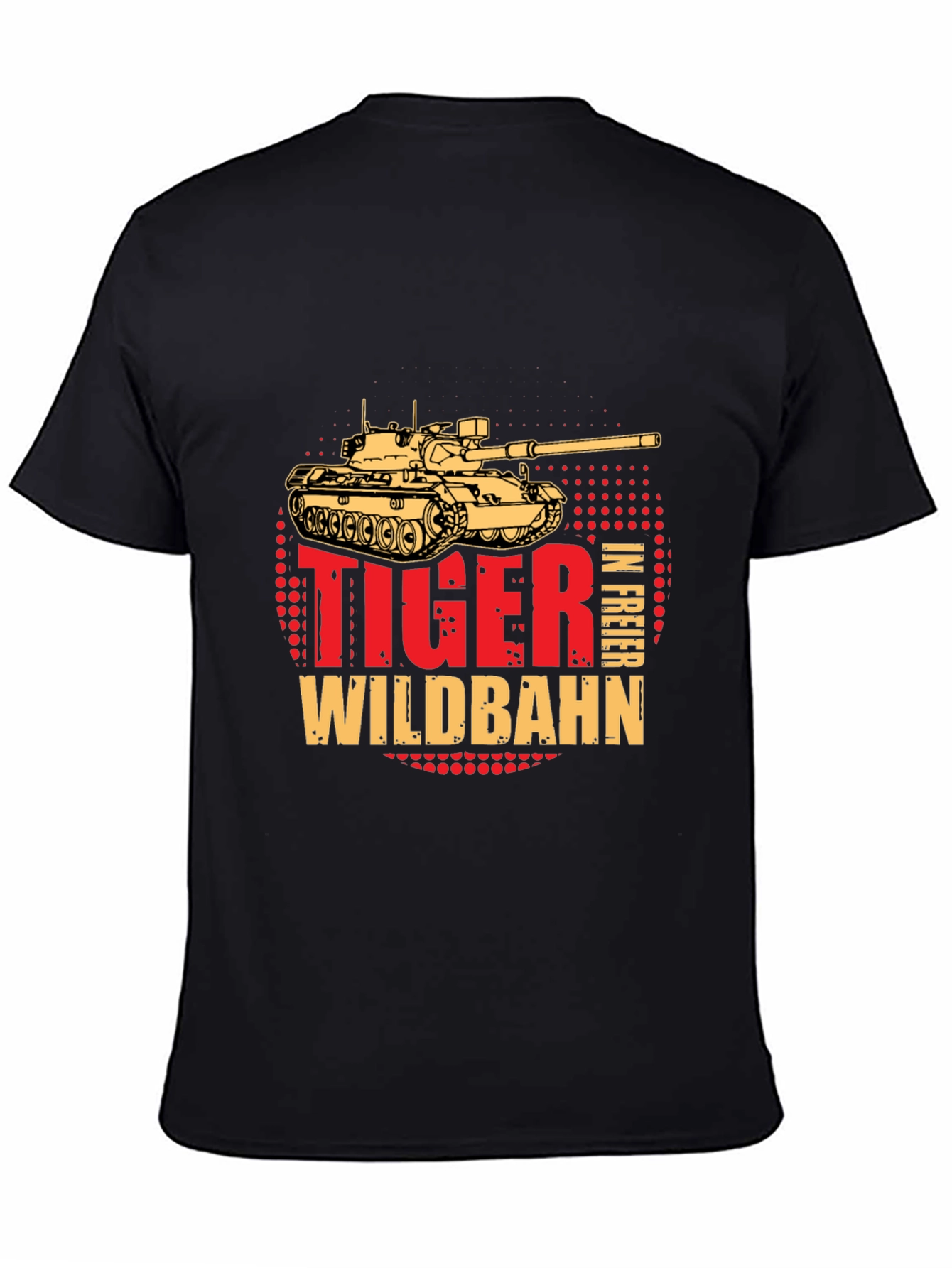 Tiger Tank Wildbahn Graphic Tee - Black