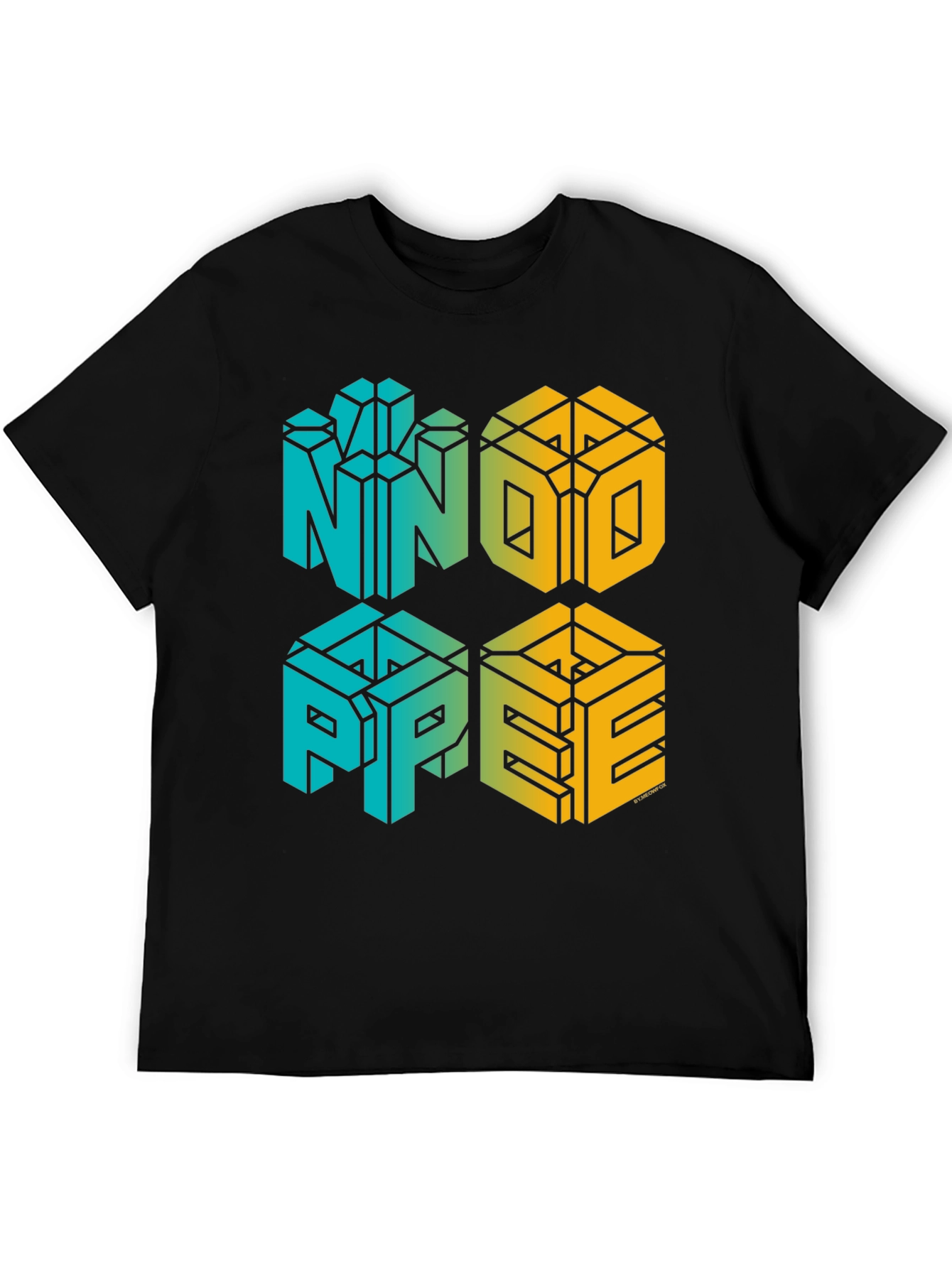 NNO PPEE Graphic Tee - Isometric Style Print