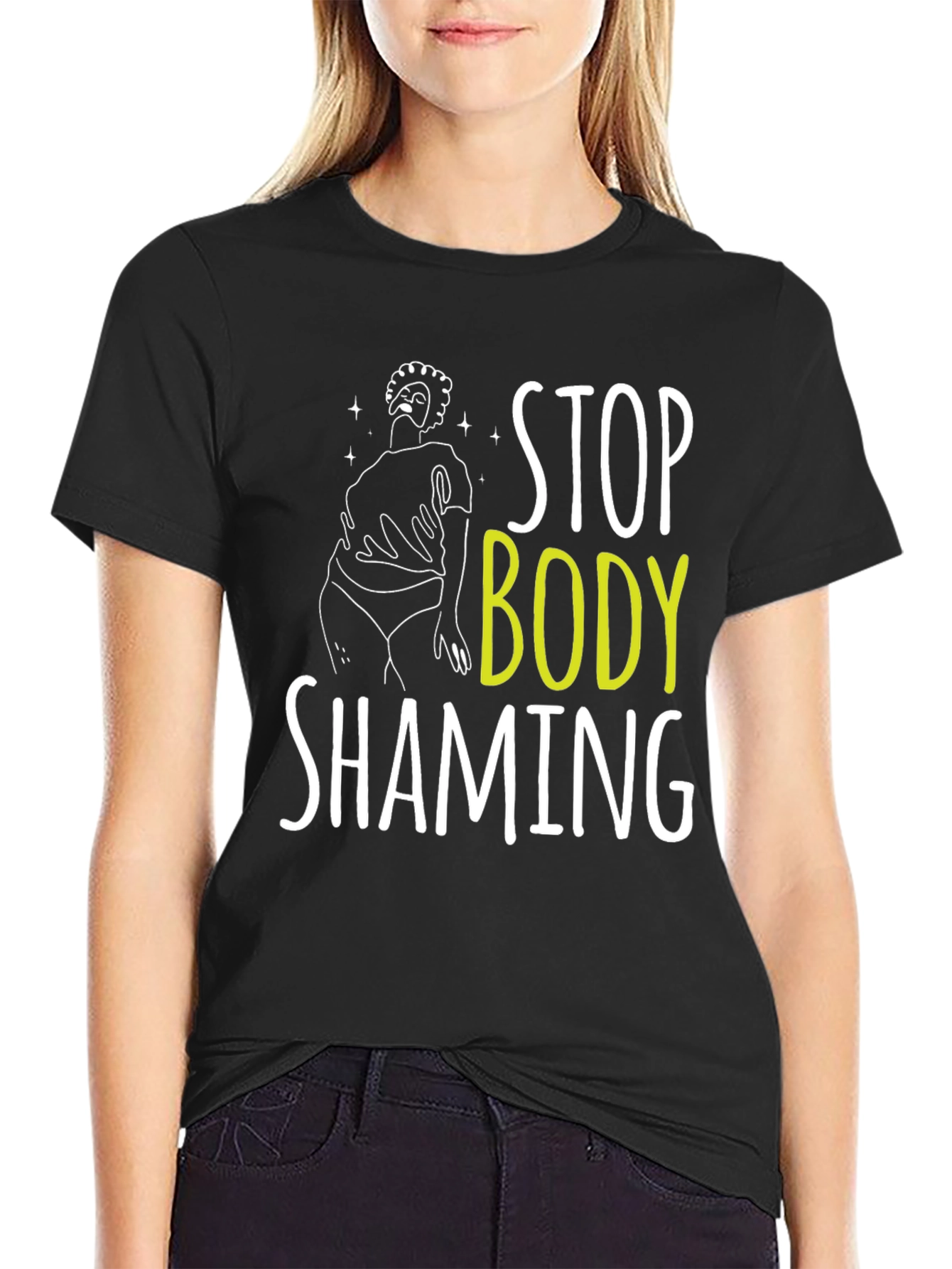 Stop Body Shaming Graphic Tee