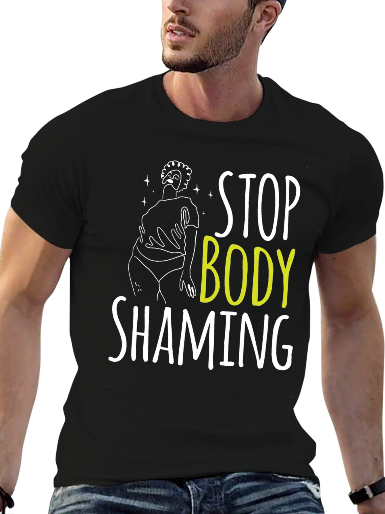 Stop Body Shaming Graphic Tee