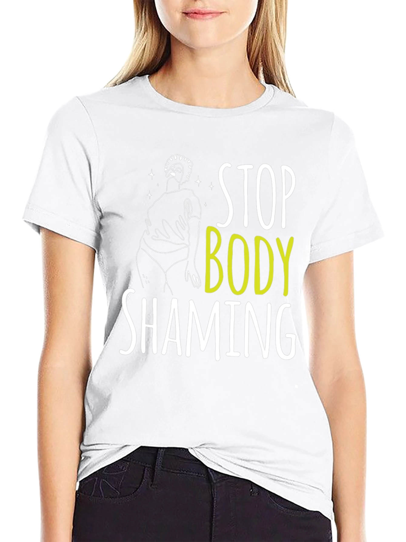 Stop Body Shaming Graphic Tee