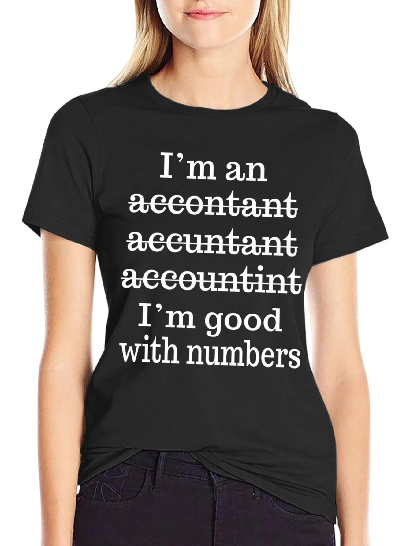 Accountant T-Shirt - Funny Number Lover Tee