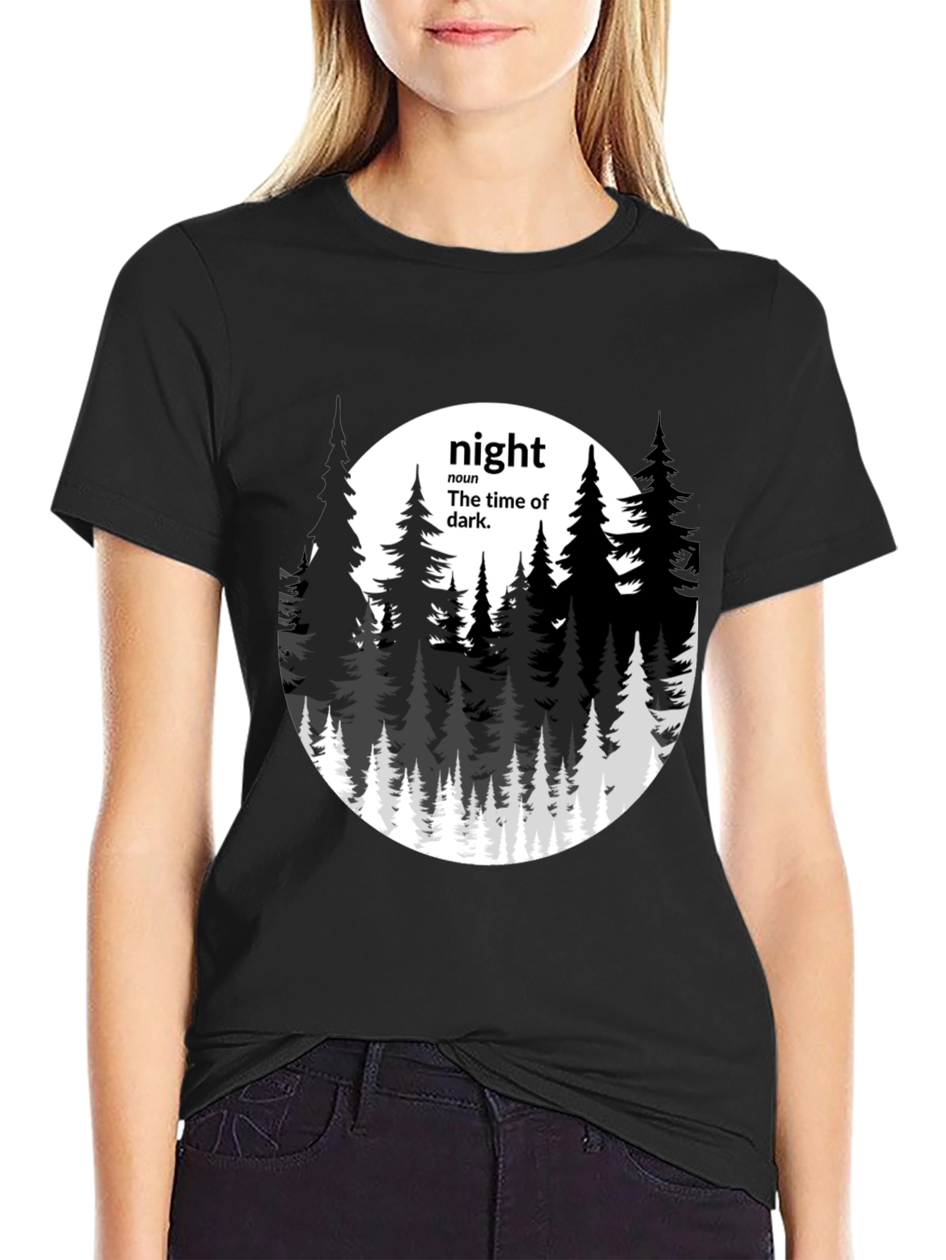 Night Definition Graphic Tee - Mens