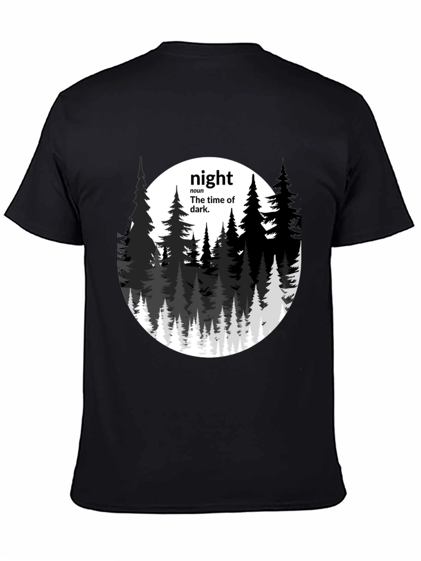 Night Definition Graphic Tee - Mens