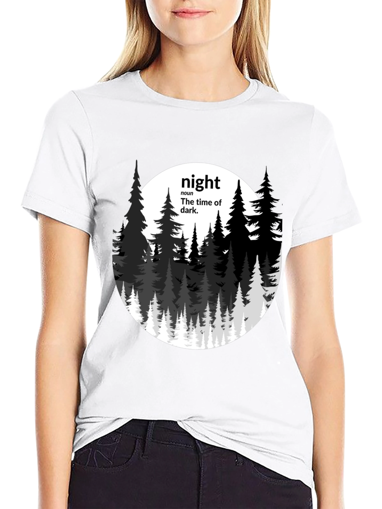 Night Definition Graphic Tee - Mens