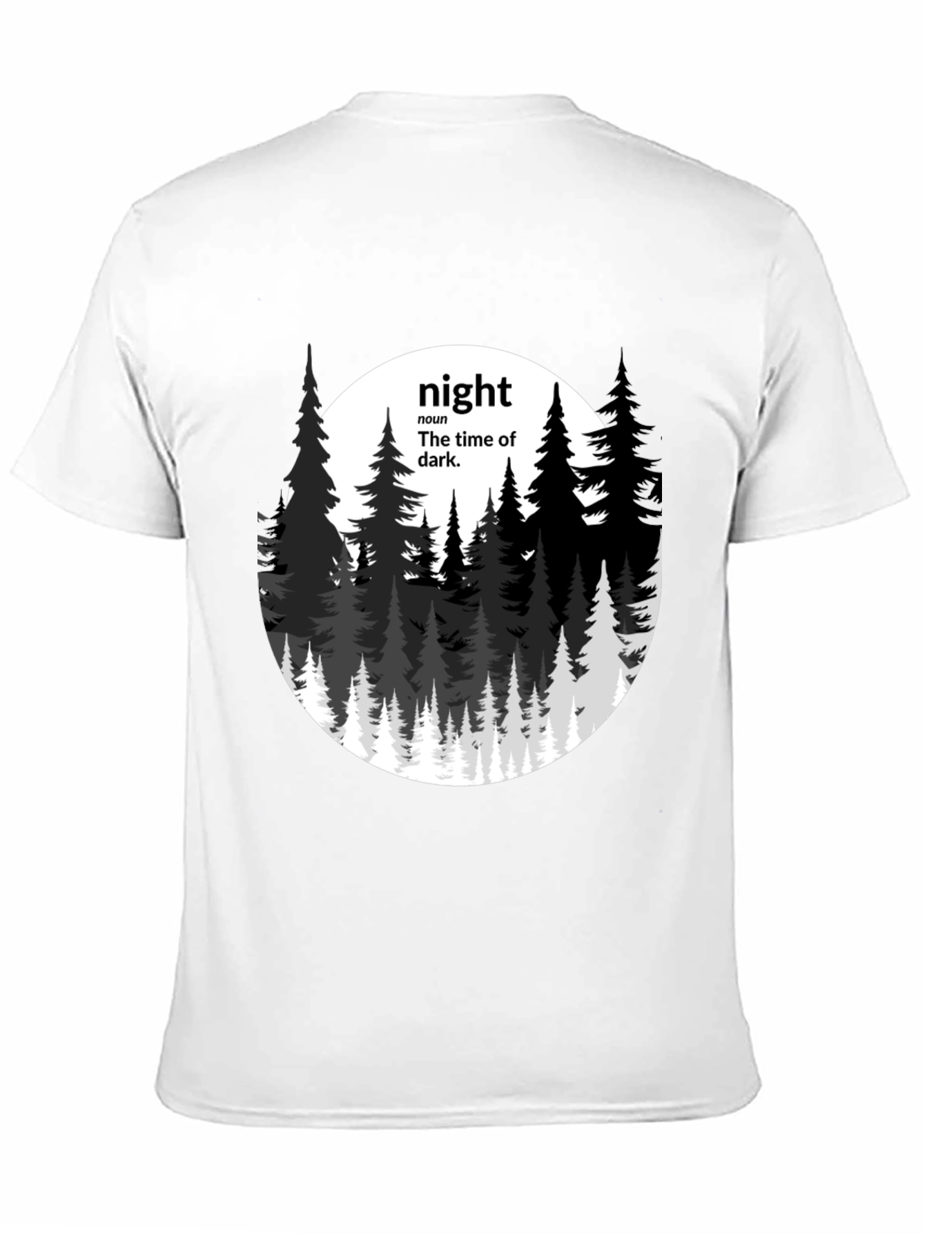 Night Definition Graphic Tee - Mens