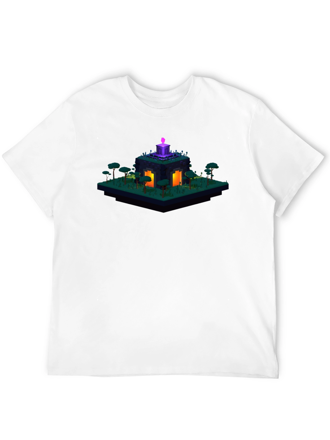 Isometric Game Portal Graphic T-Shirt