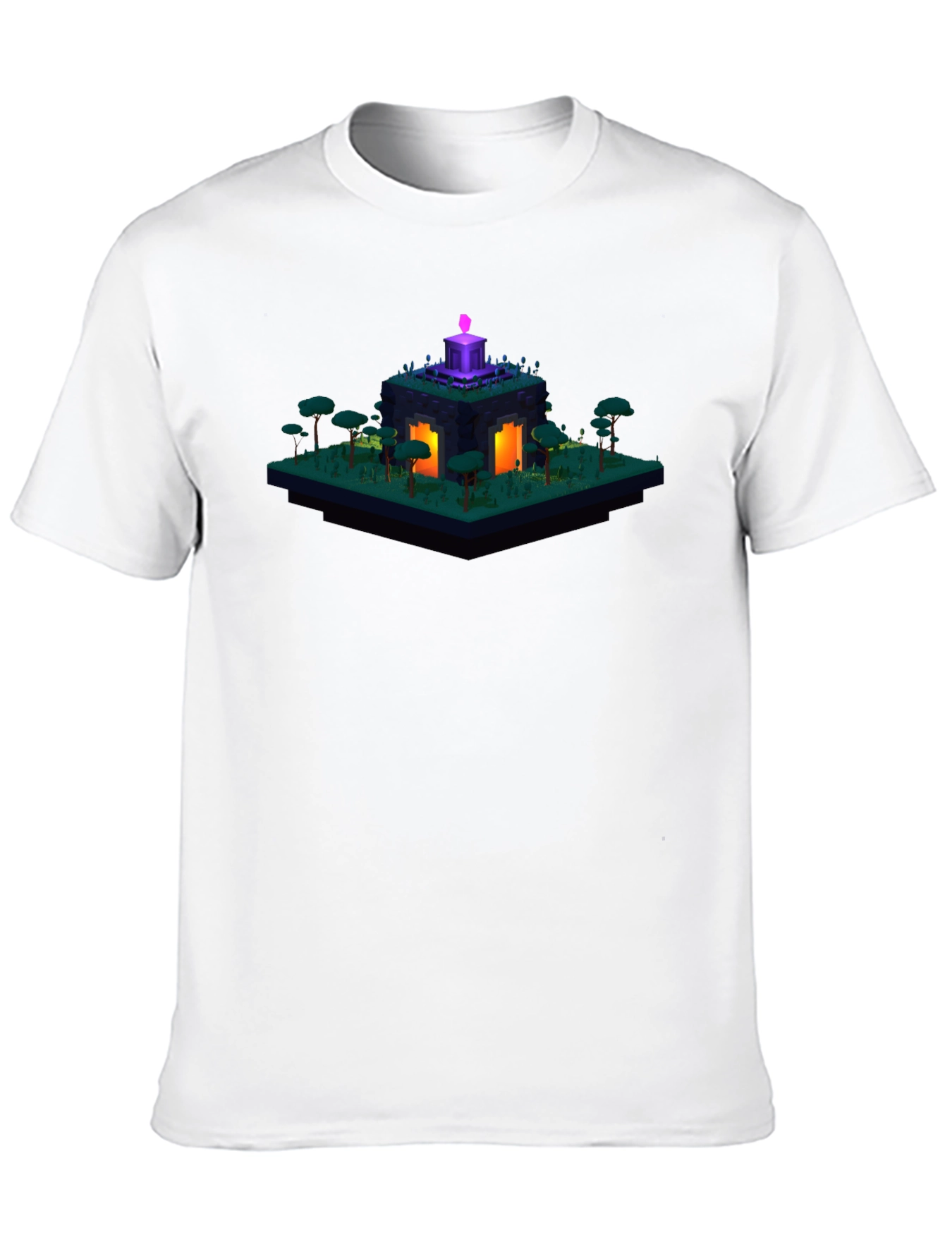 Isometric Game Portal Graphic T-Shirt