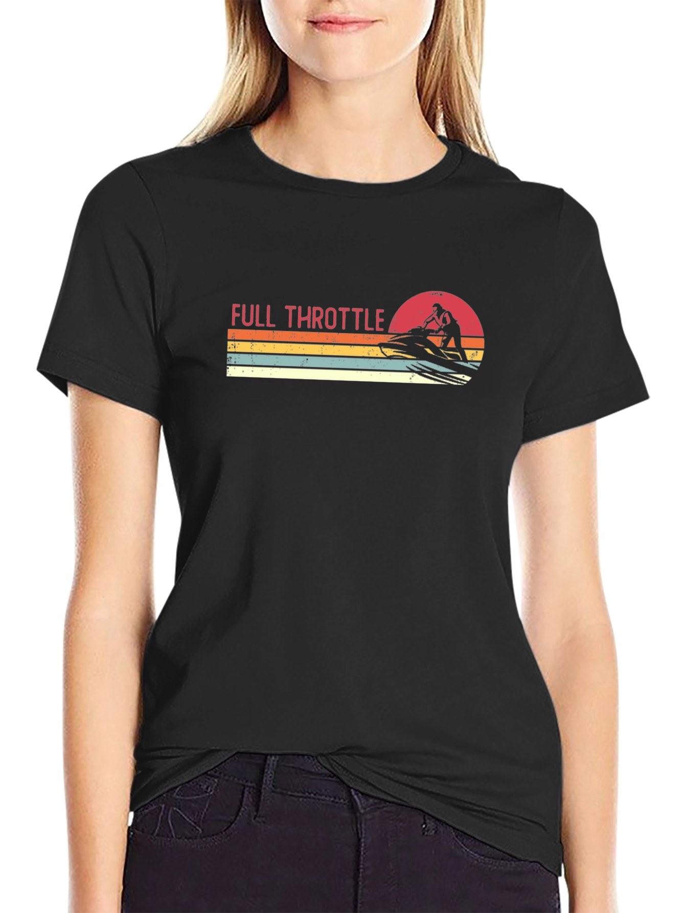 Full Throttle Retro Graphic Tee