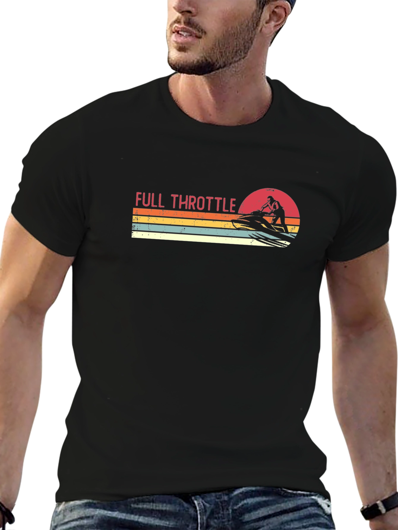 Full Throttle Retro Graphic Tee