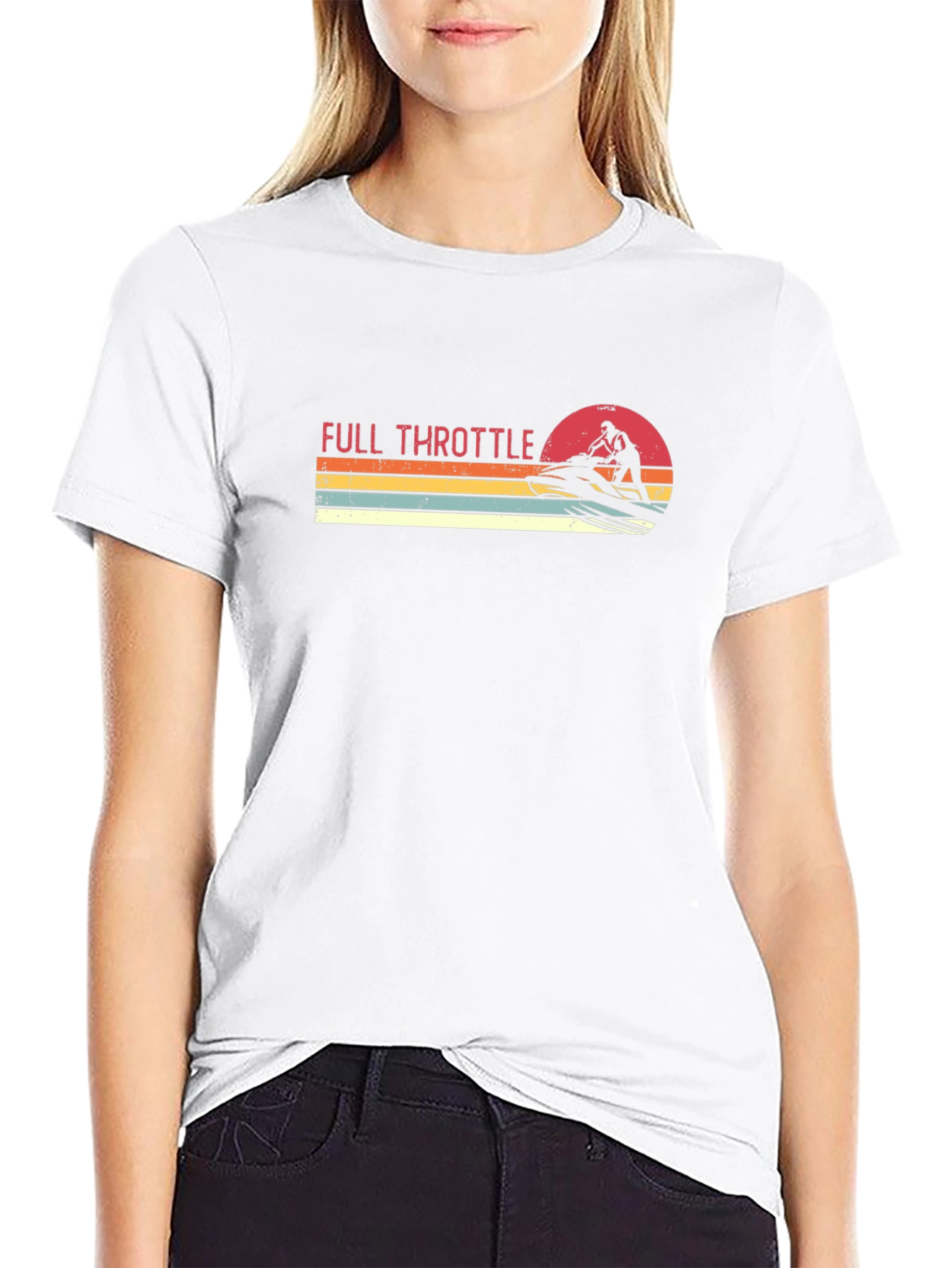 Full Throttle Retro Graphic Tee