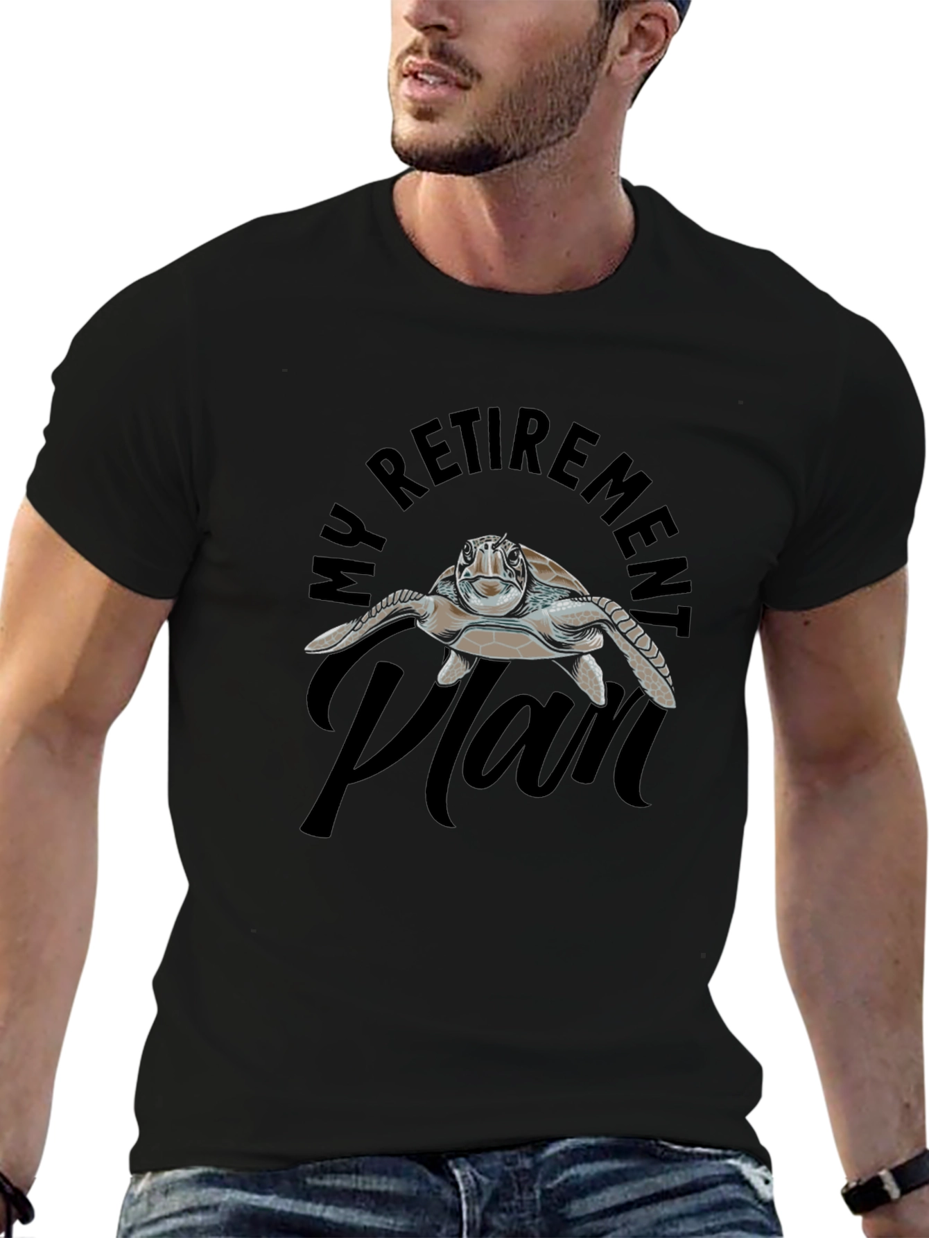 My Retirement Plan Turtle Graphic Tee
