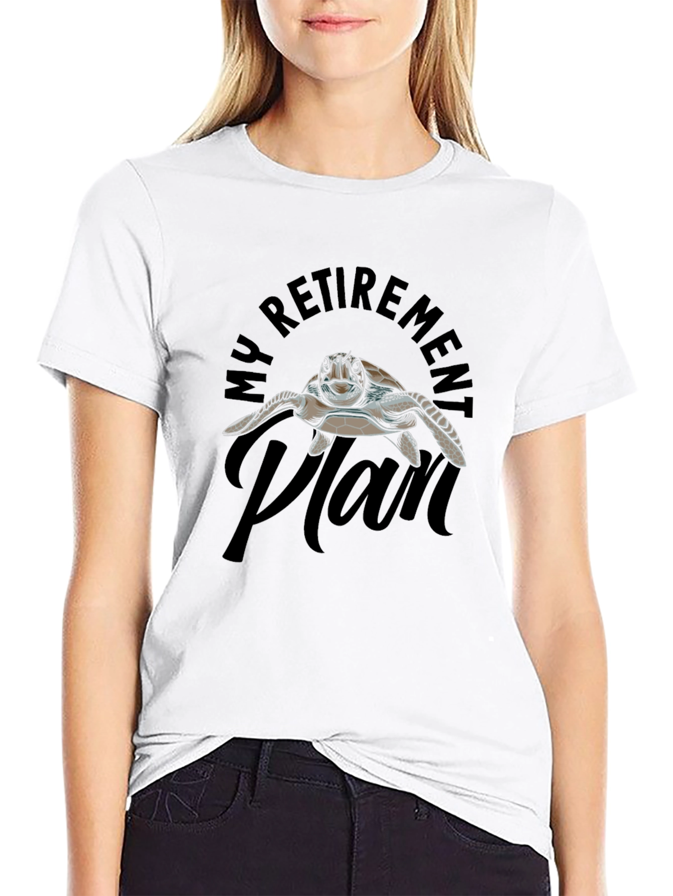 My Retirement Plan Turtle Graphic Tee