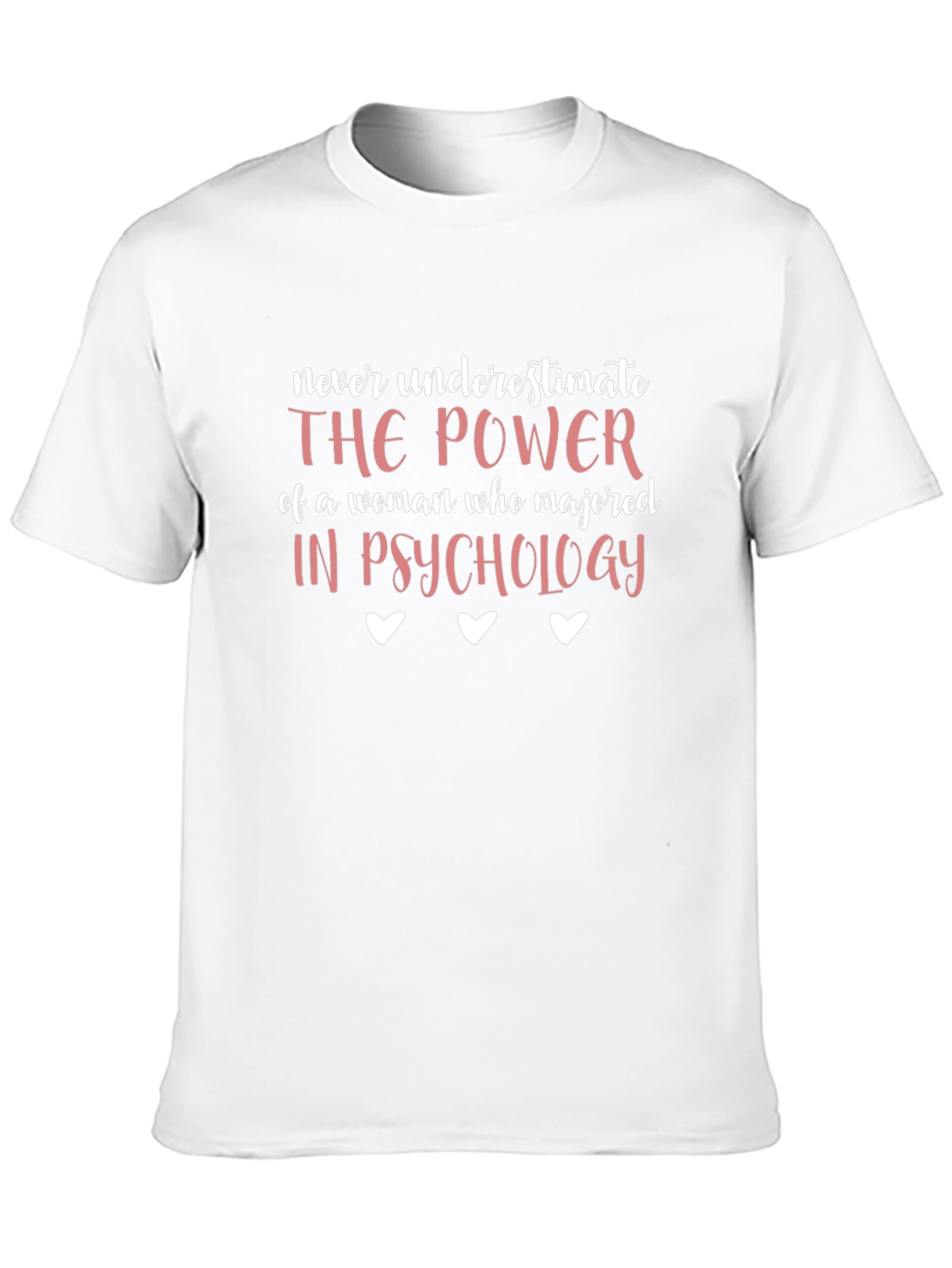 Psychology Major Womens Power T-Shirt
