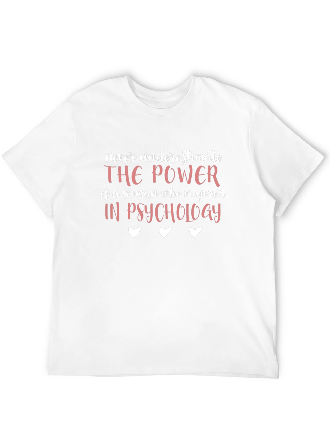 Psychology Major Womens Power T-Shirt